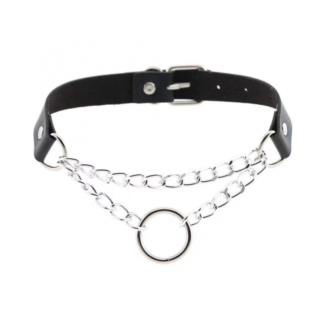 Goth Boy Leather Choker