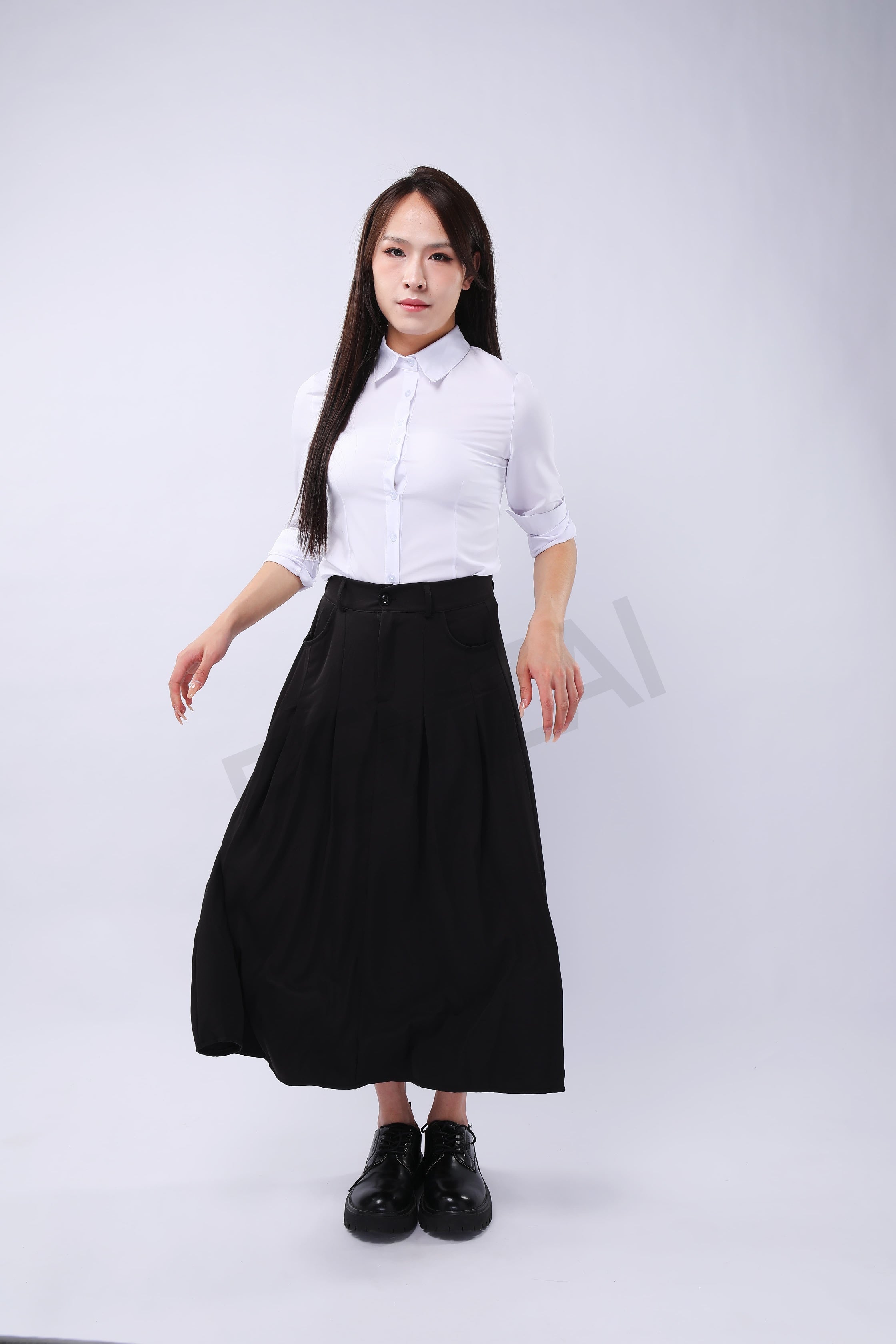 Minimalist Long Skirt