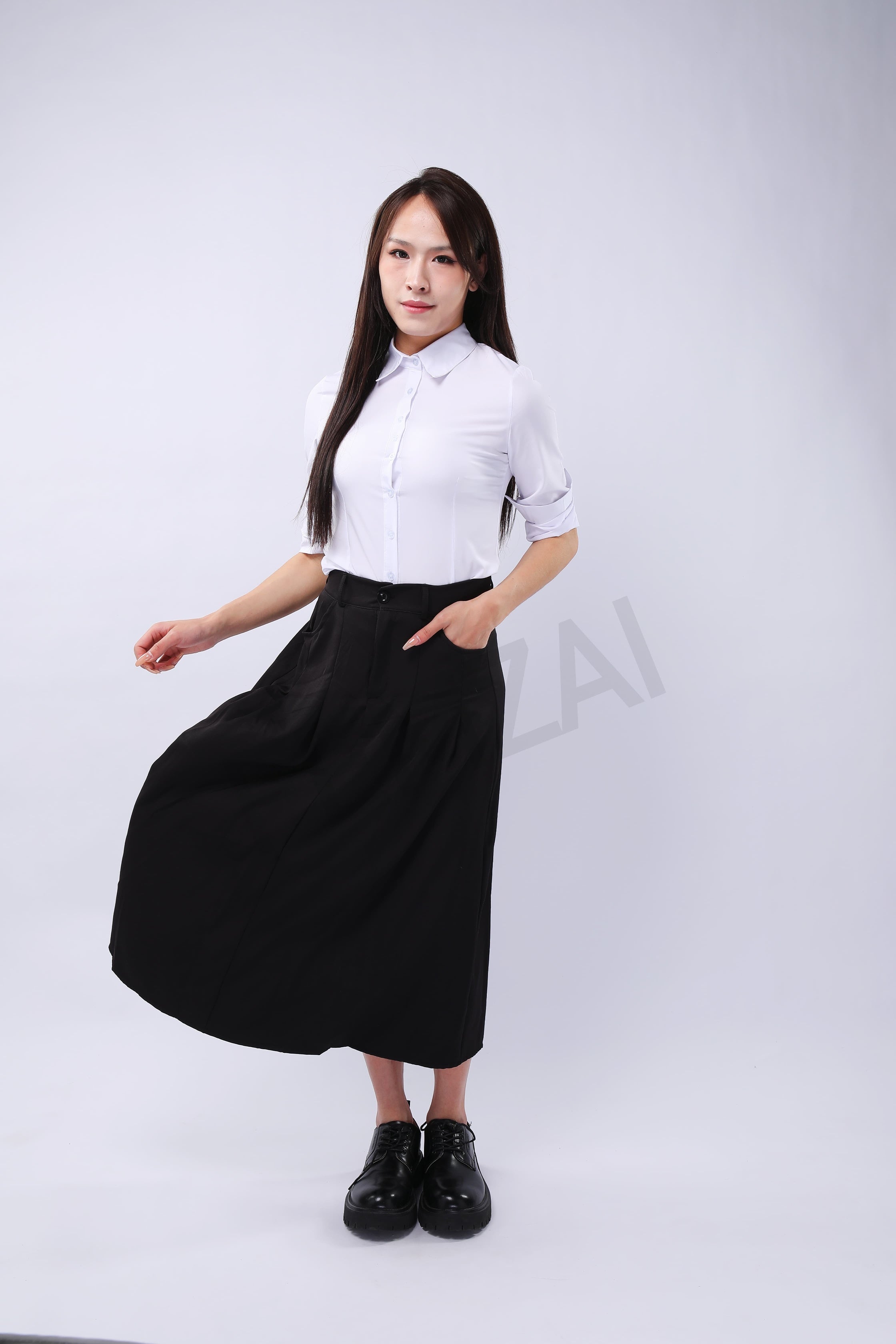 Minimalist Long Skirt