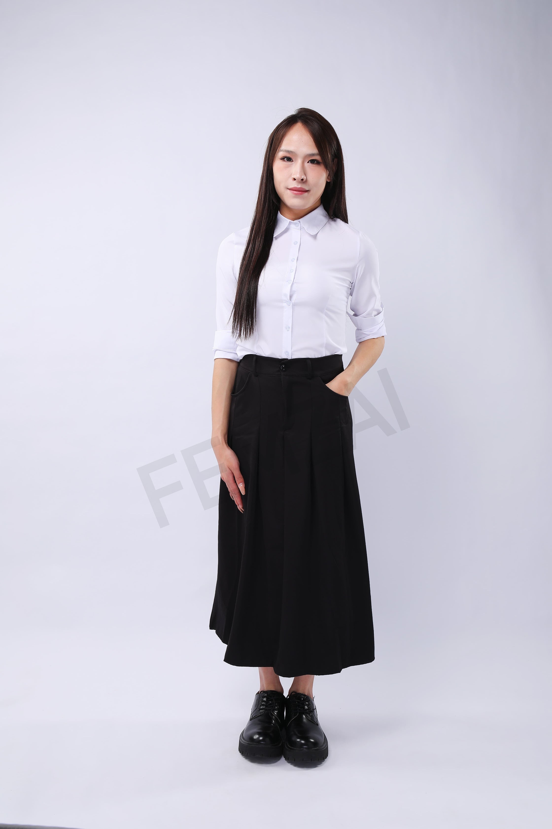 Minimalist Long Skirt