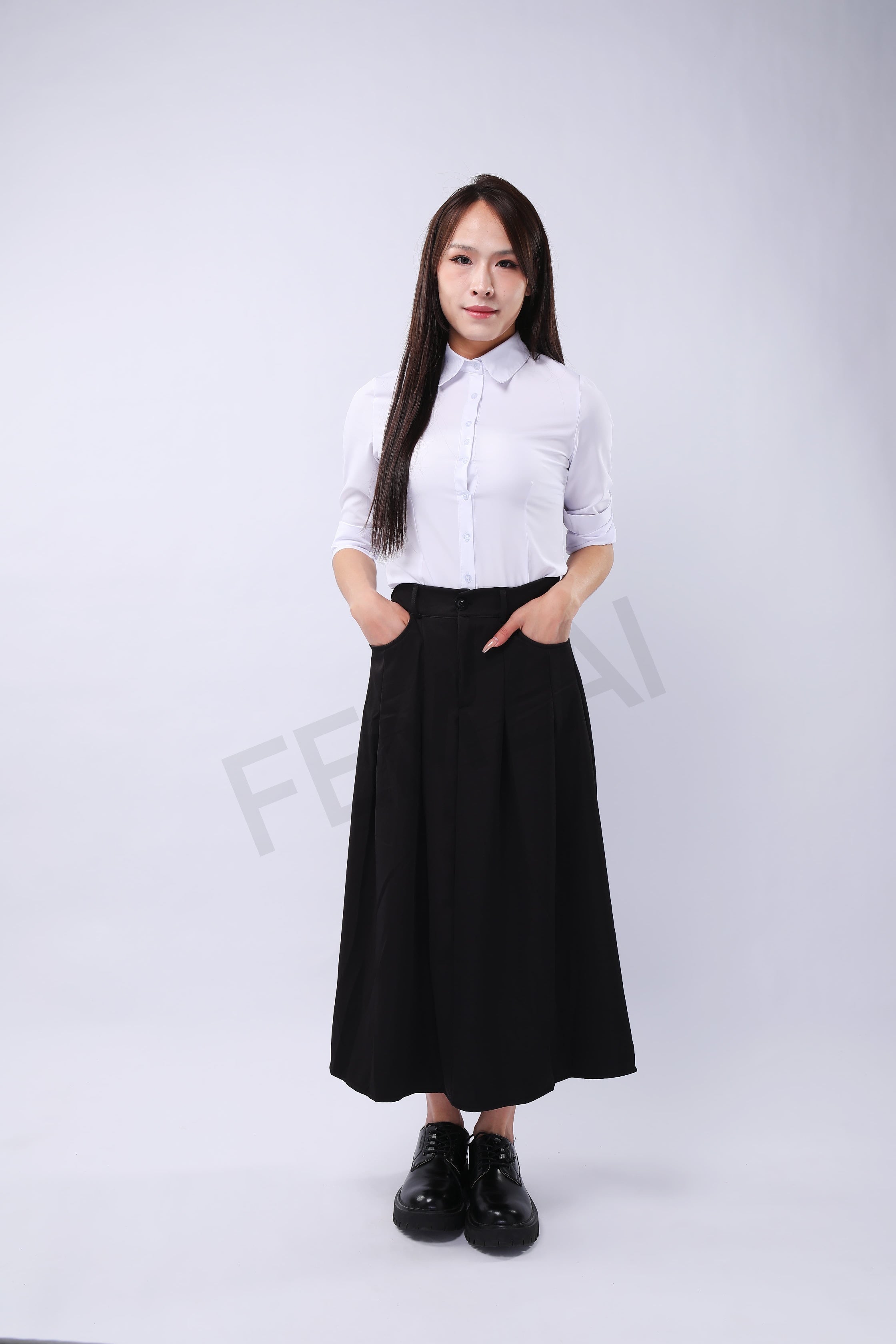 Minimalist Long Skirt