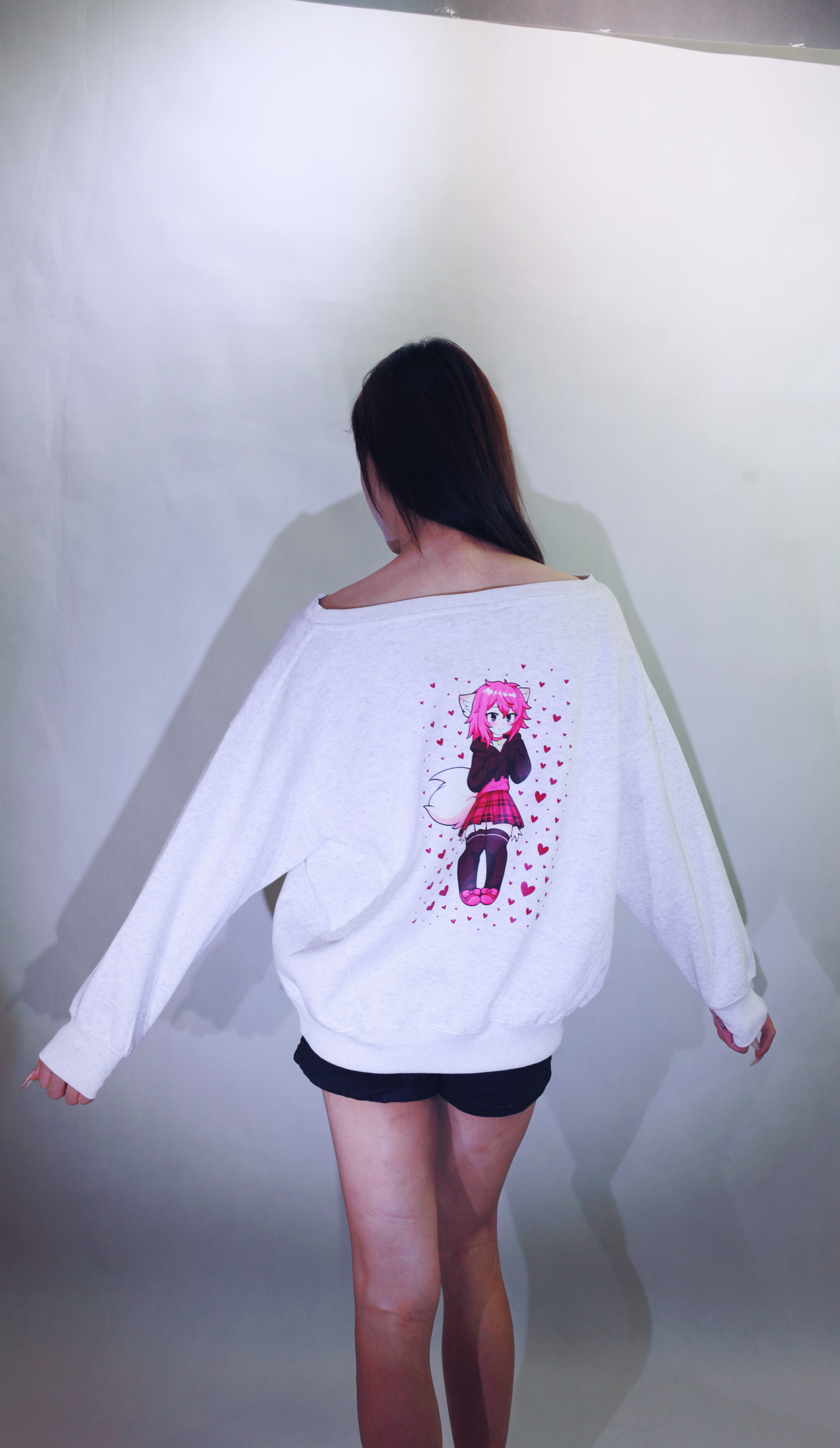 Lunar Catboy Off-Shoulder