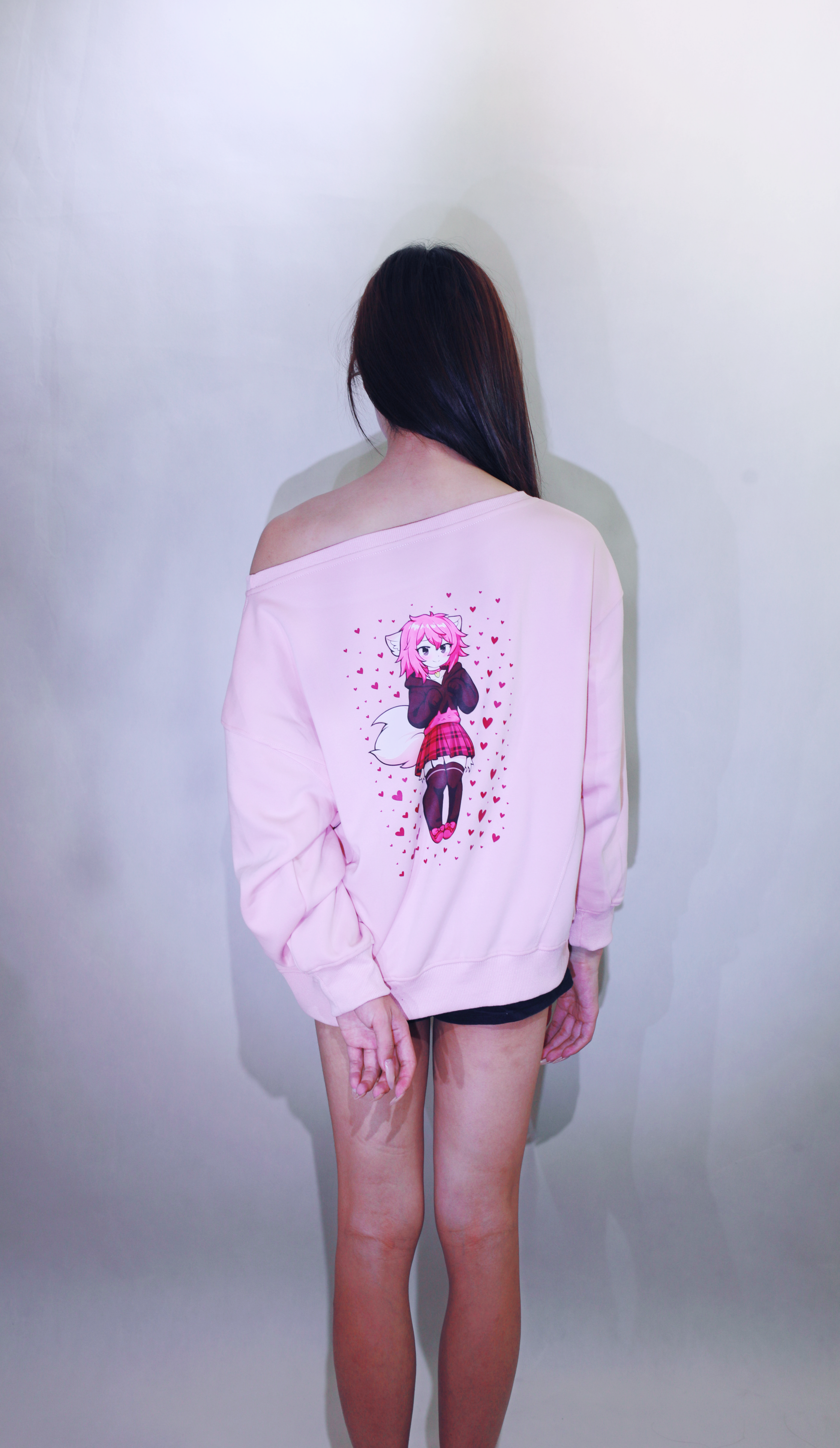 Lunar Catboy Off-Shoulder