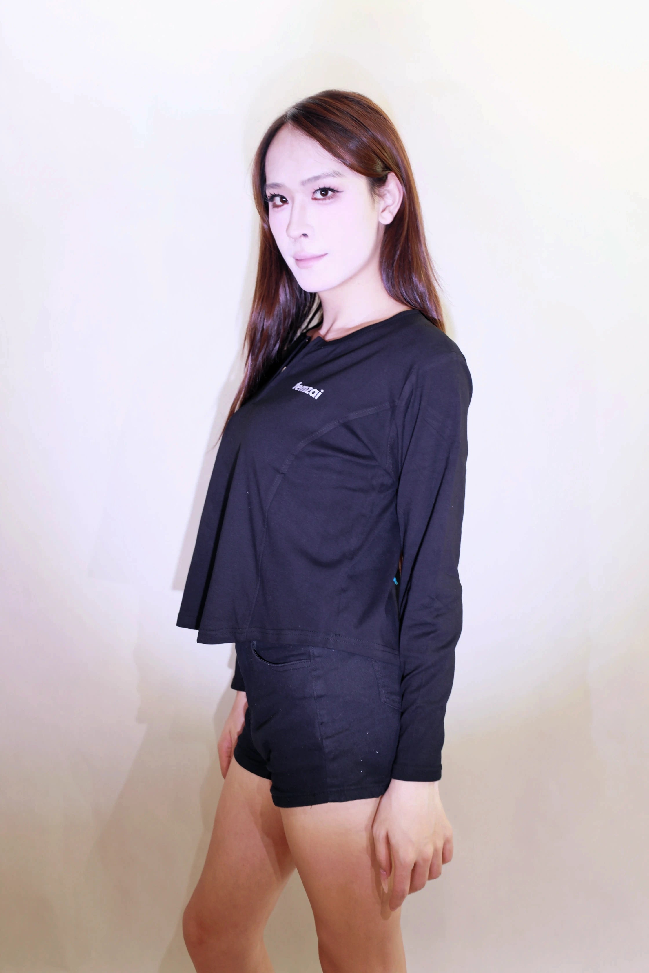 Zai-curve Catboy Top