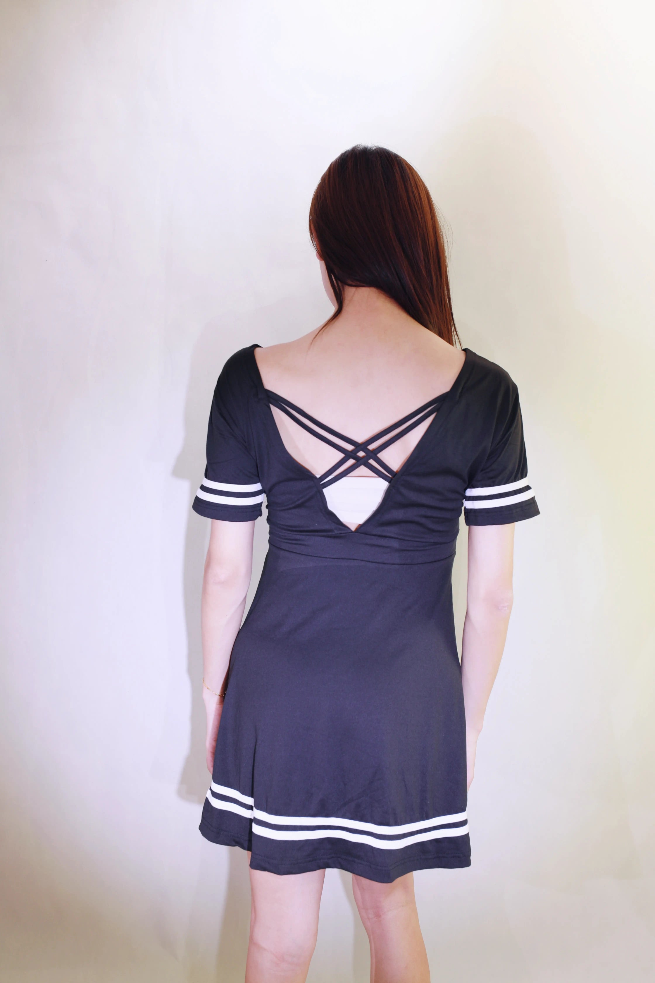 Contour Stripe Dress