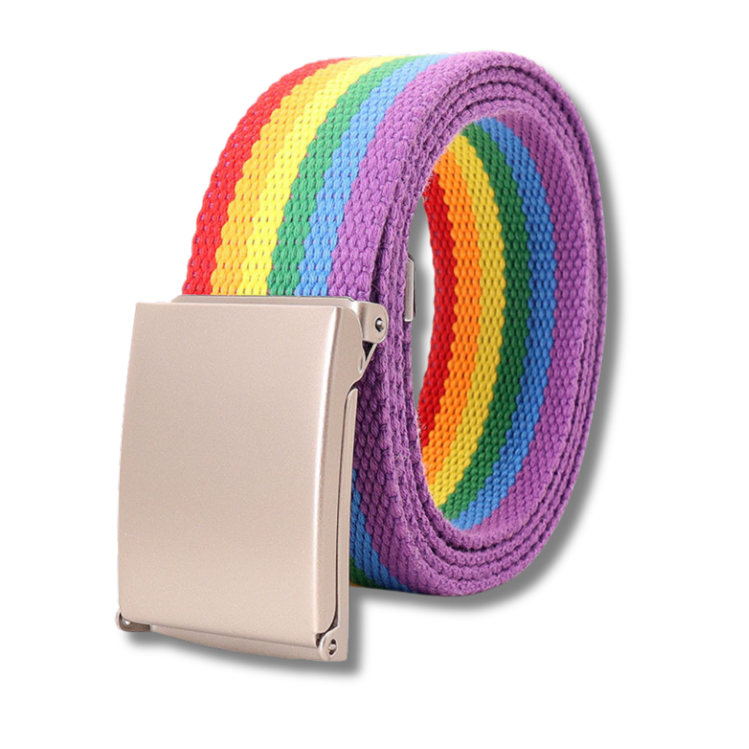 LGBT Canvas Belt