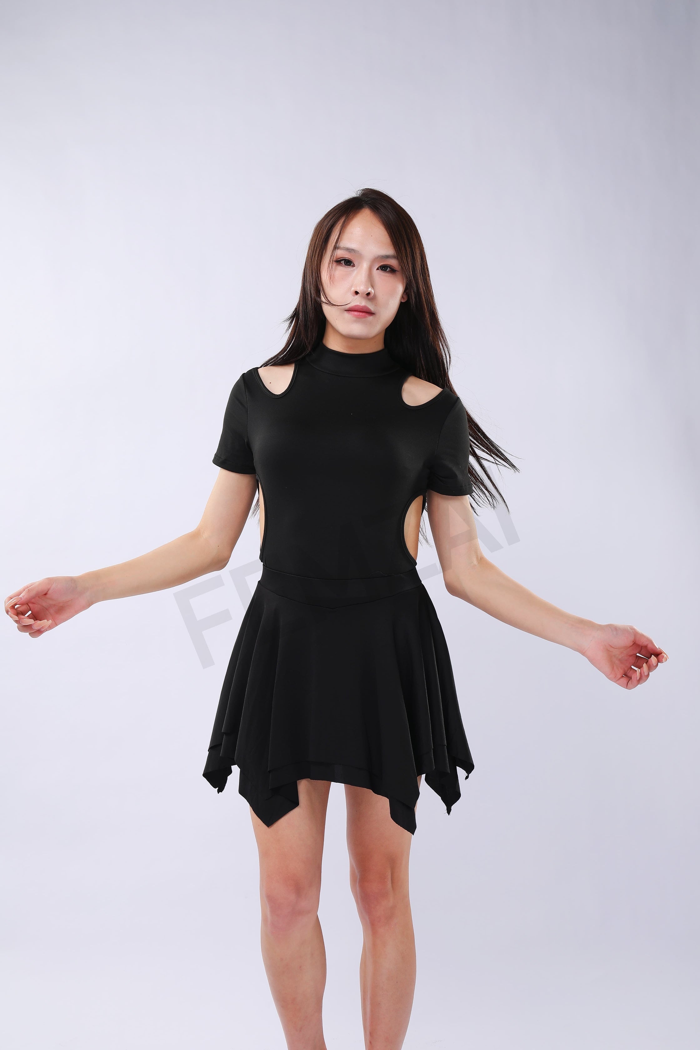 Seamless Pleated Skirt