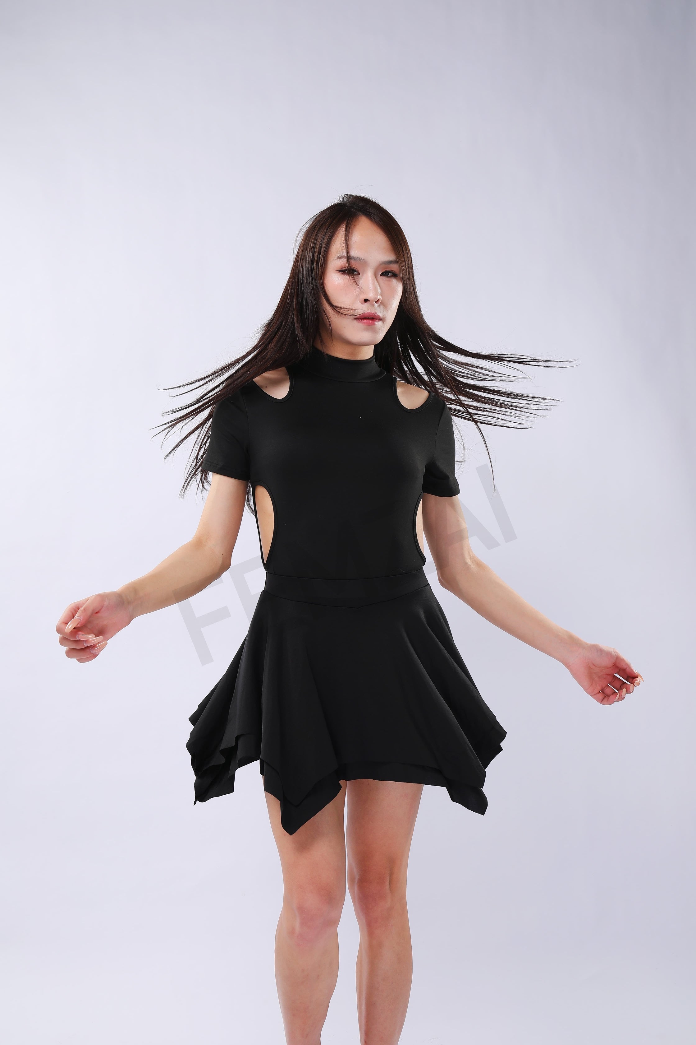 Seamless Pleated Skirt