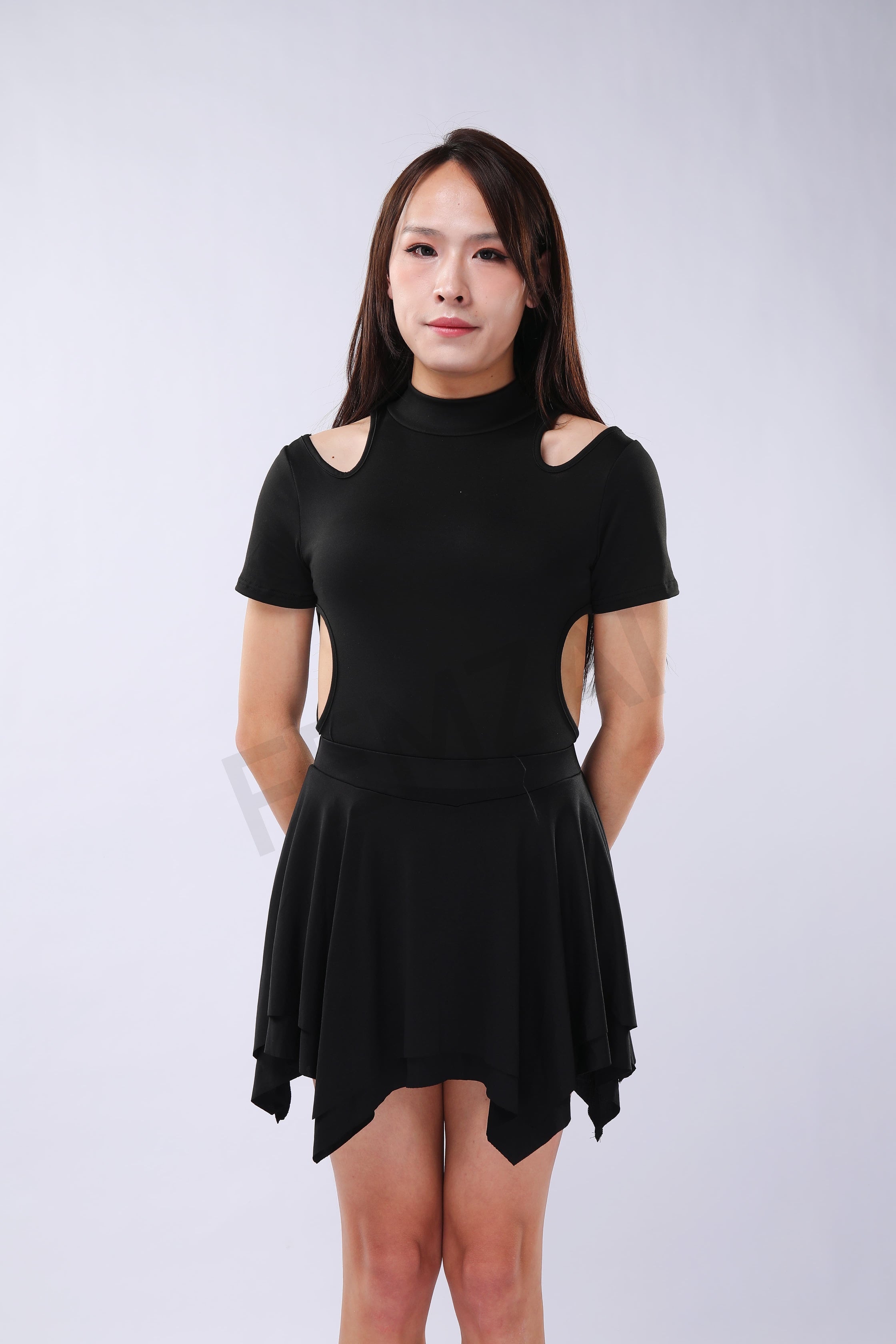 Seamless Pleated Skirt
