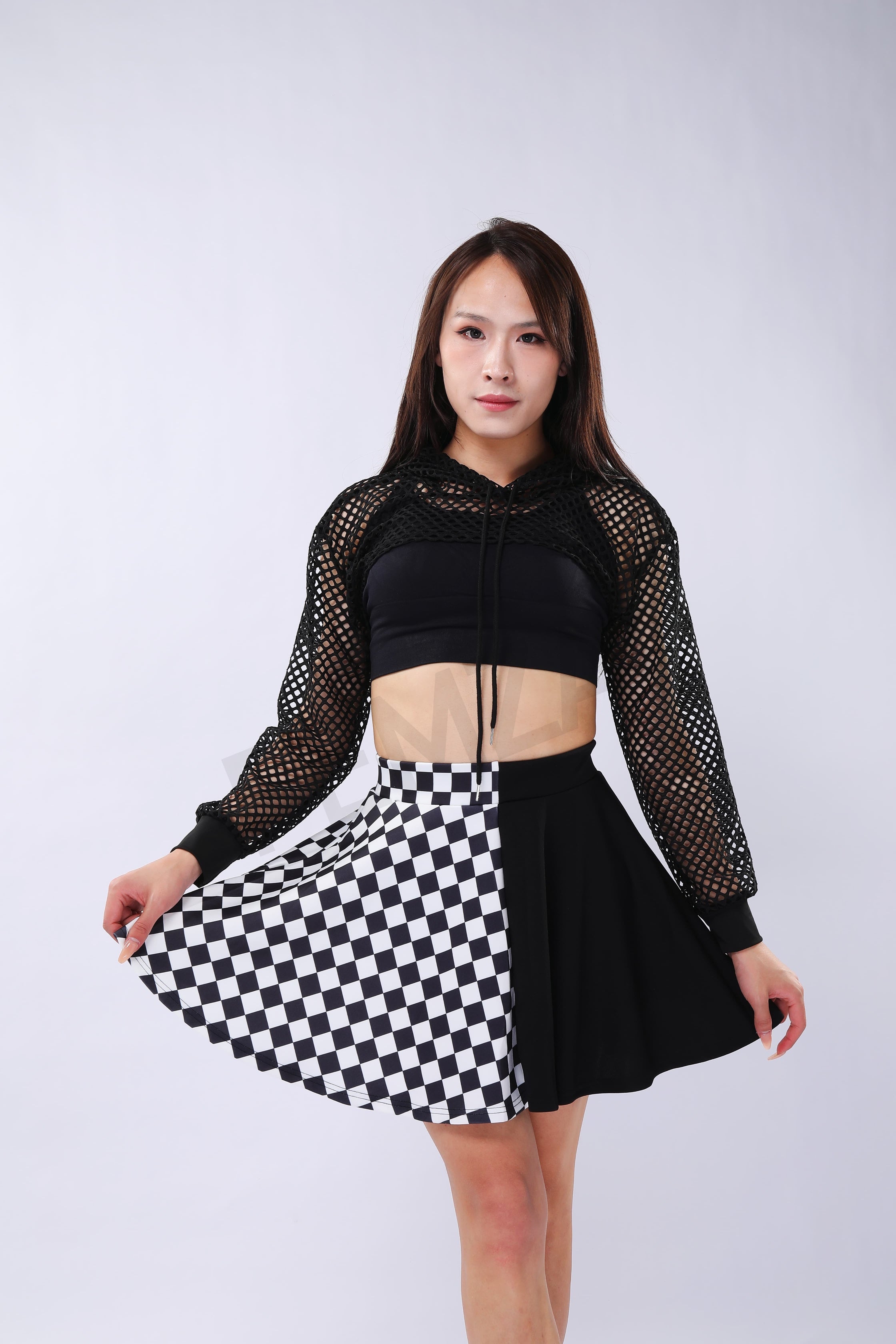 Rave Mesh Crop Top