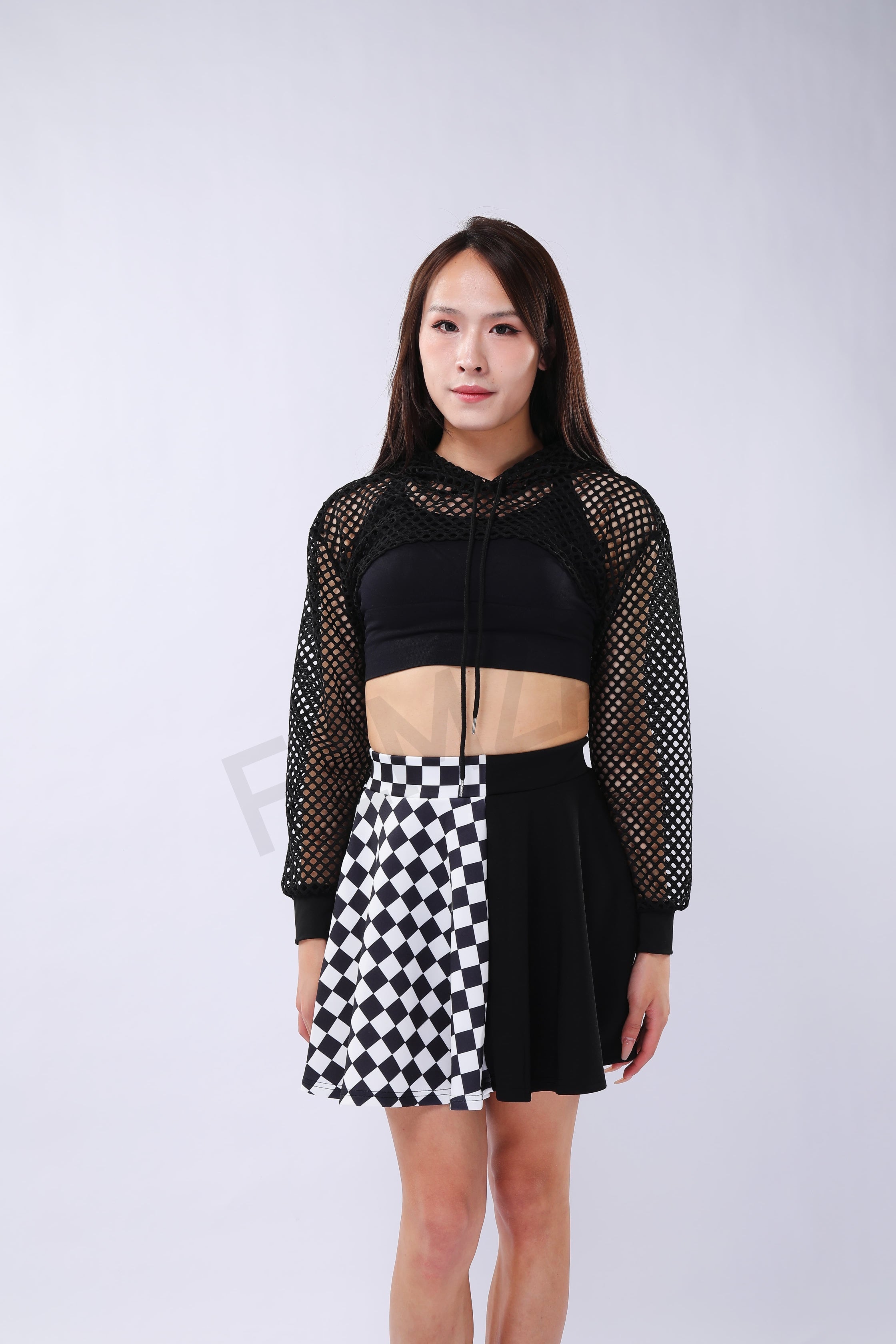 Rave Mesh Crop Top