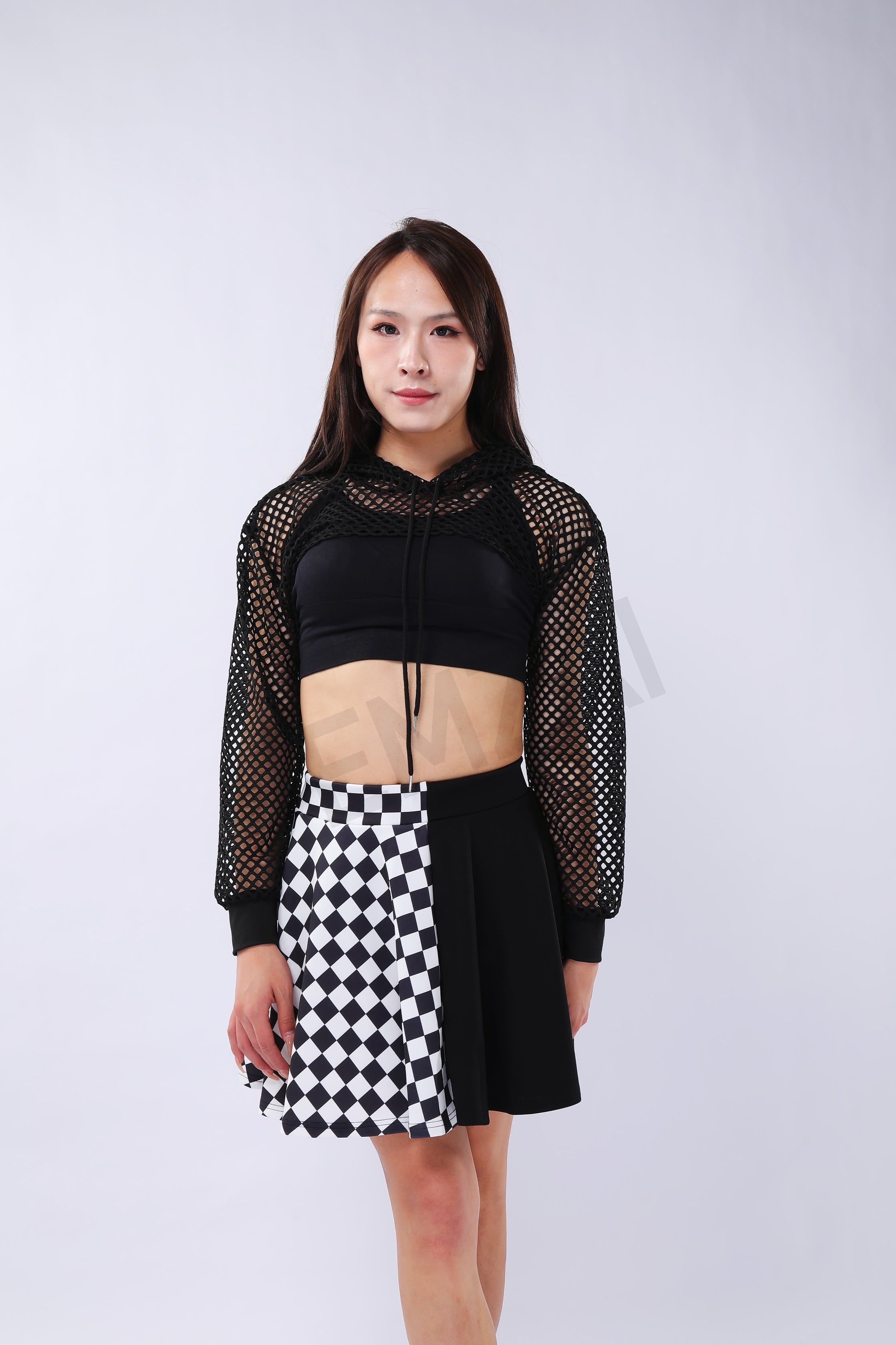 Rave Mesh Crop Top
