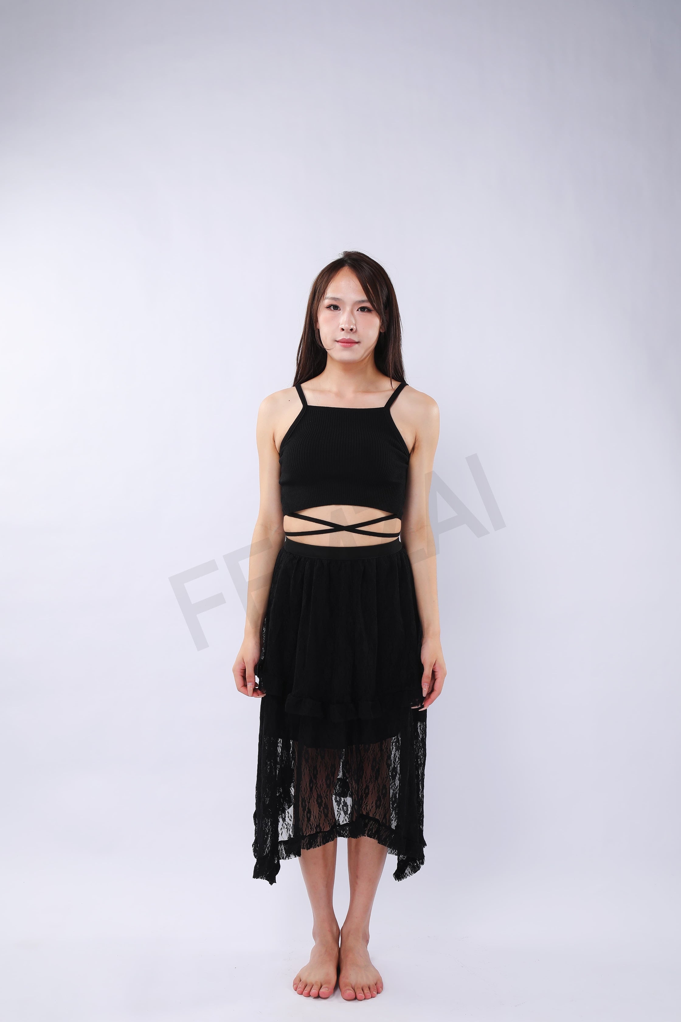 Lace Long Skirt