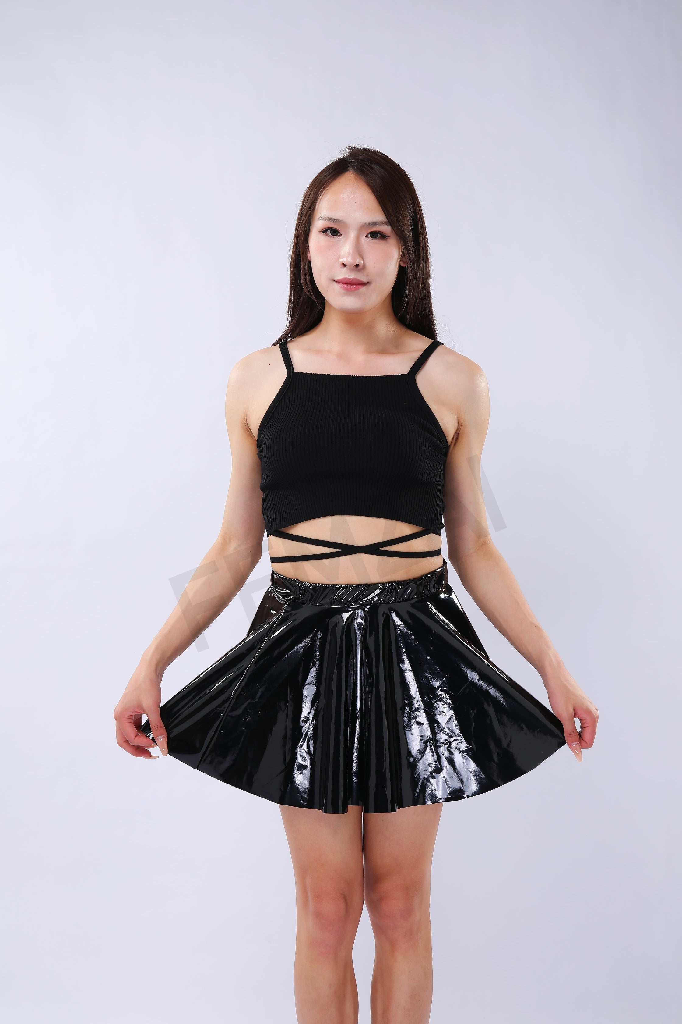Vinyl Skirt