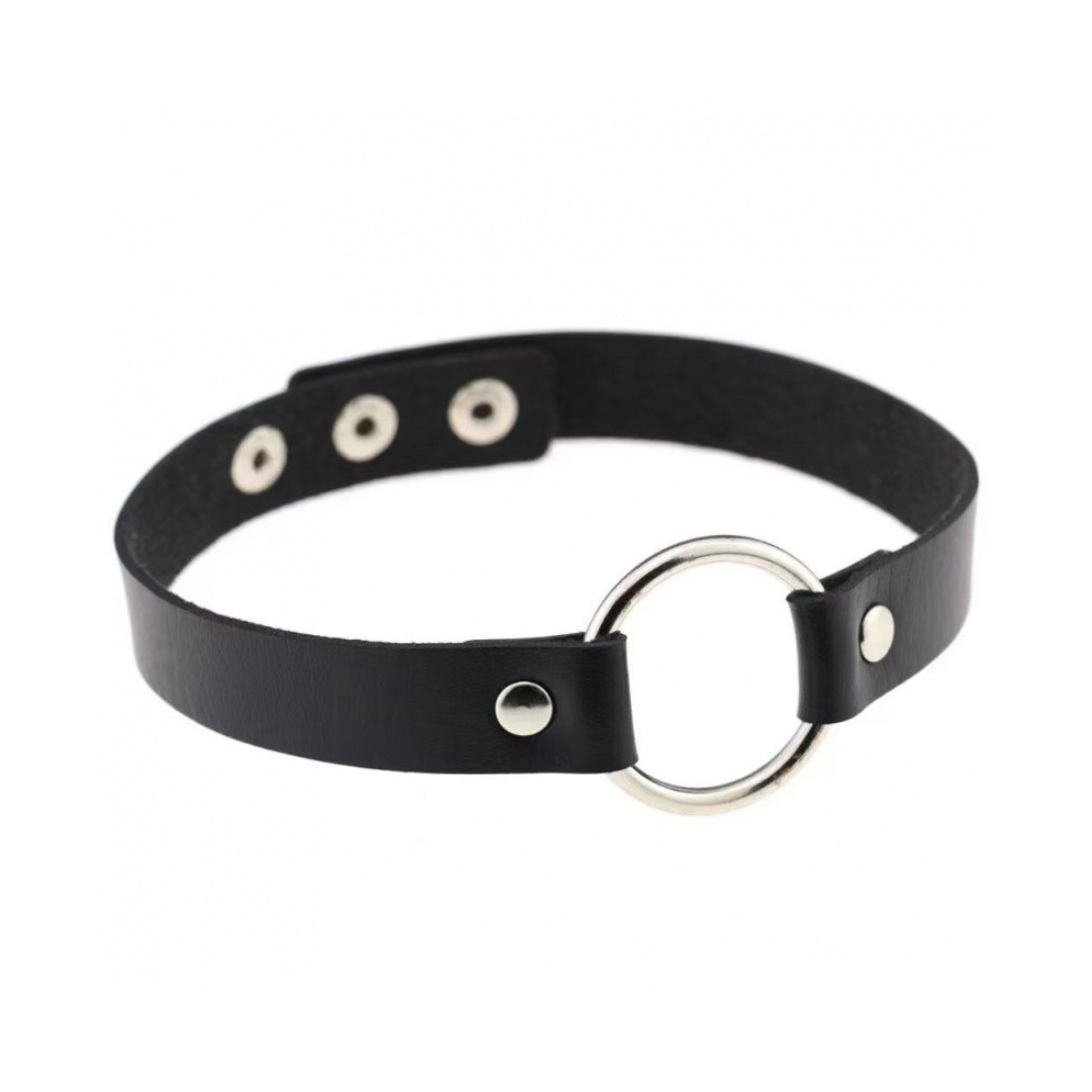 Goth Boy Leather Choker