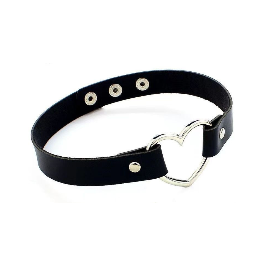 Goth Boy Leather Choker