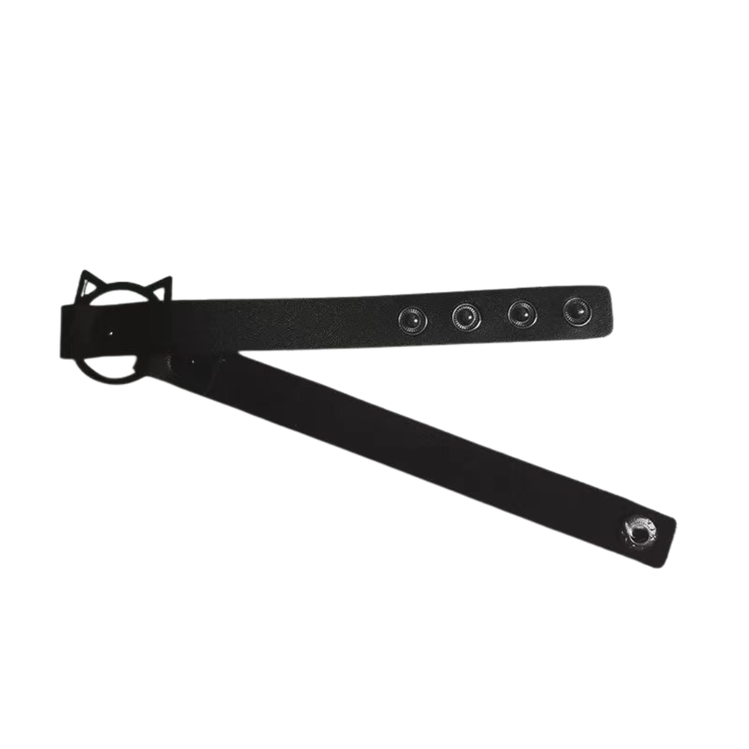 Goth Boy Leather Choker