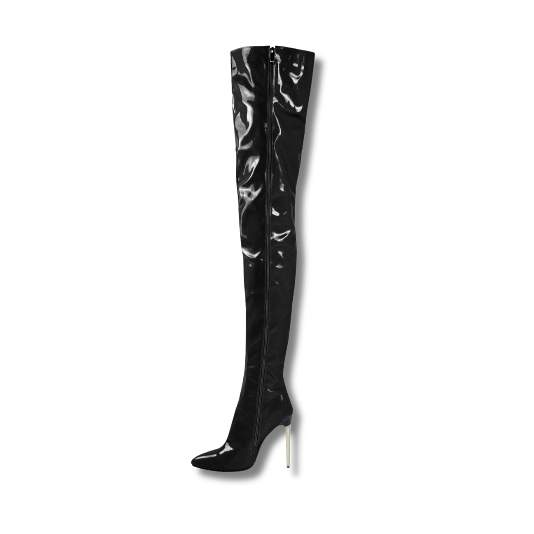 Overknee Glossy Boots