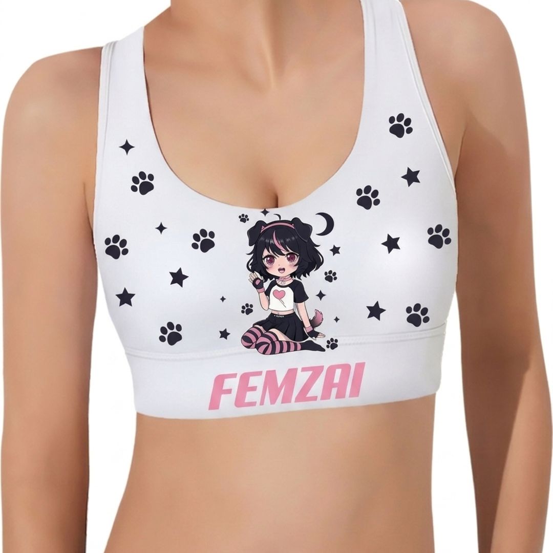 Femzai Femboy Puppy Bra Set