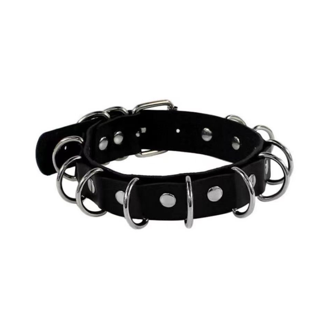 Goth Boy Leather Choker