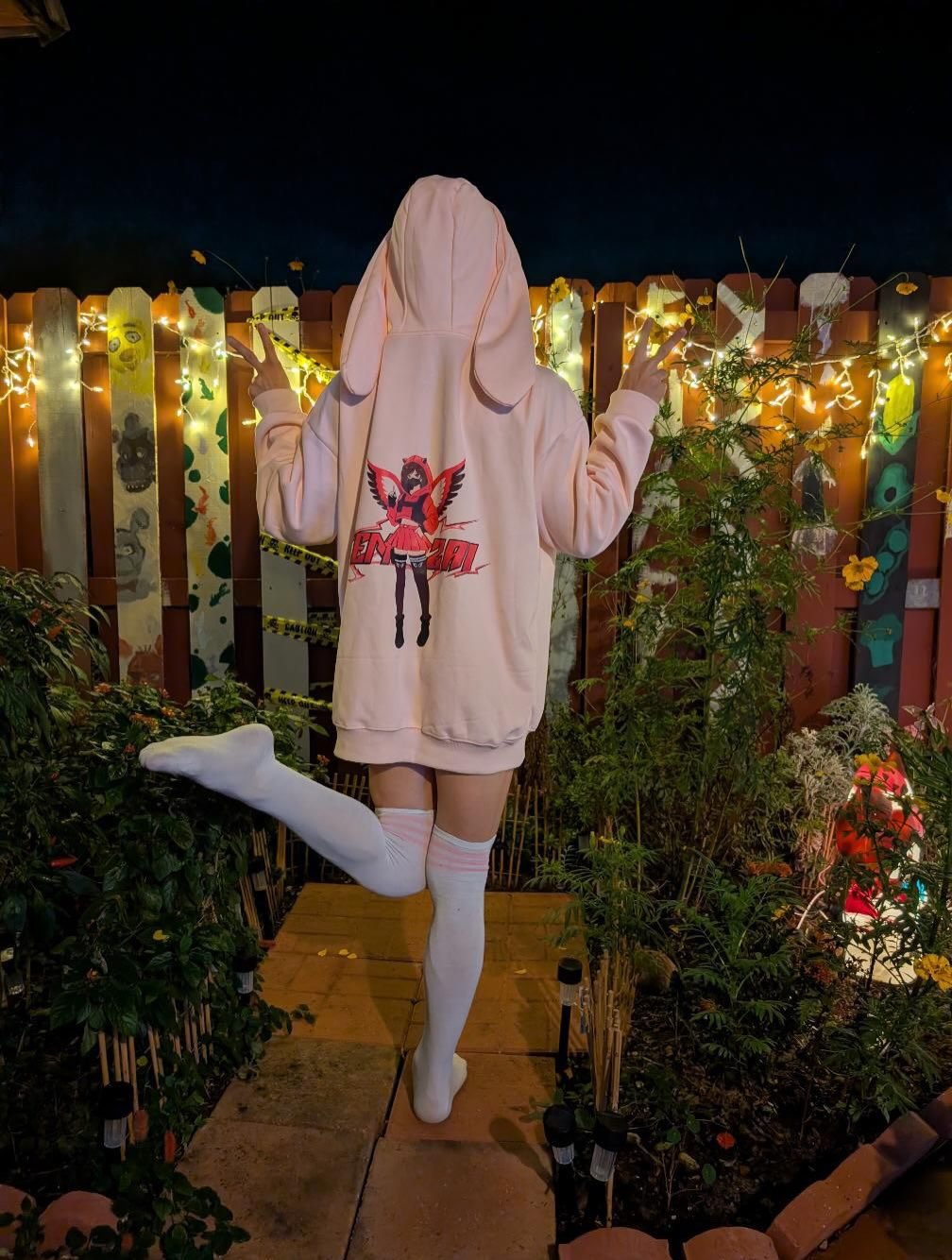 Femzai® Angel Bunny Hoodie