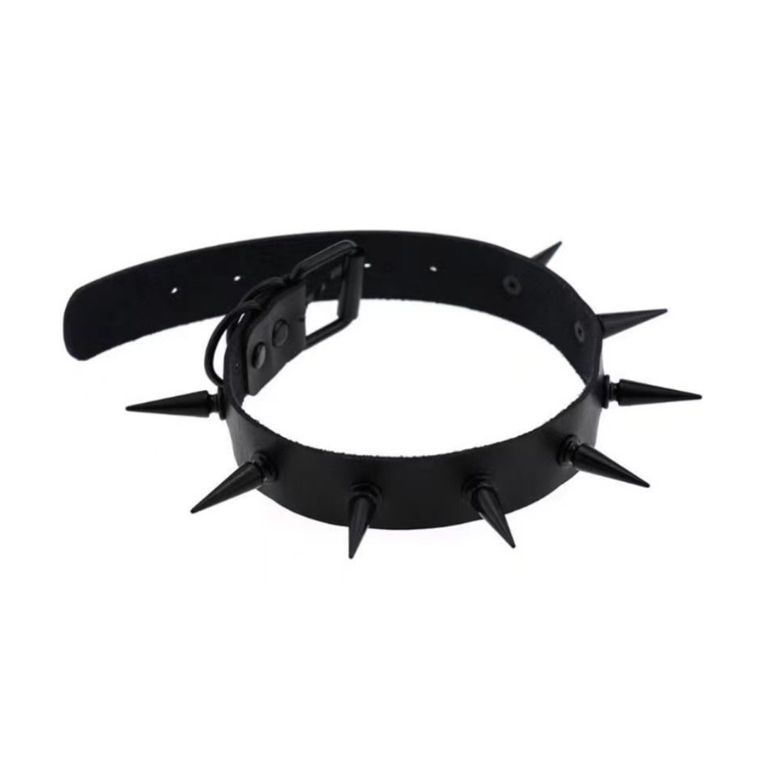 Goth Boy Leather Choker