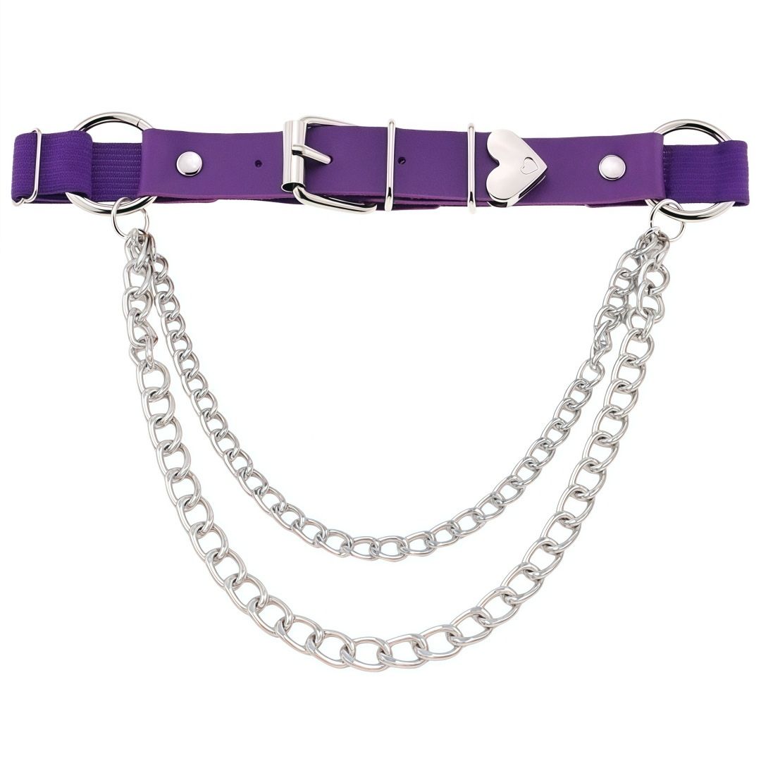 Sweetheart Chain Leg Garter