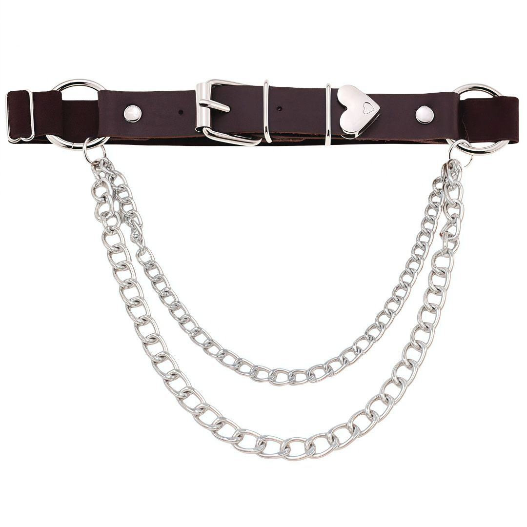 Sweetheart Chain Leg Garter