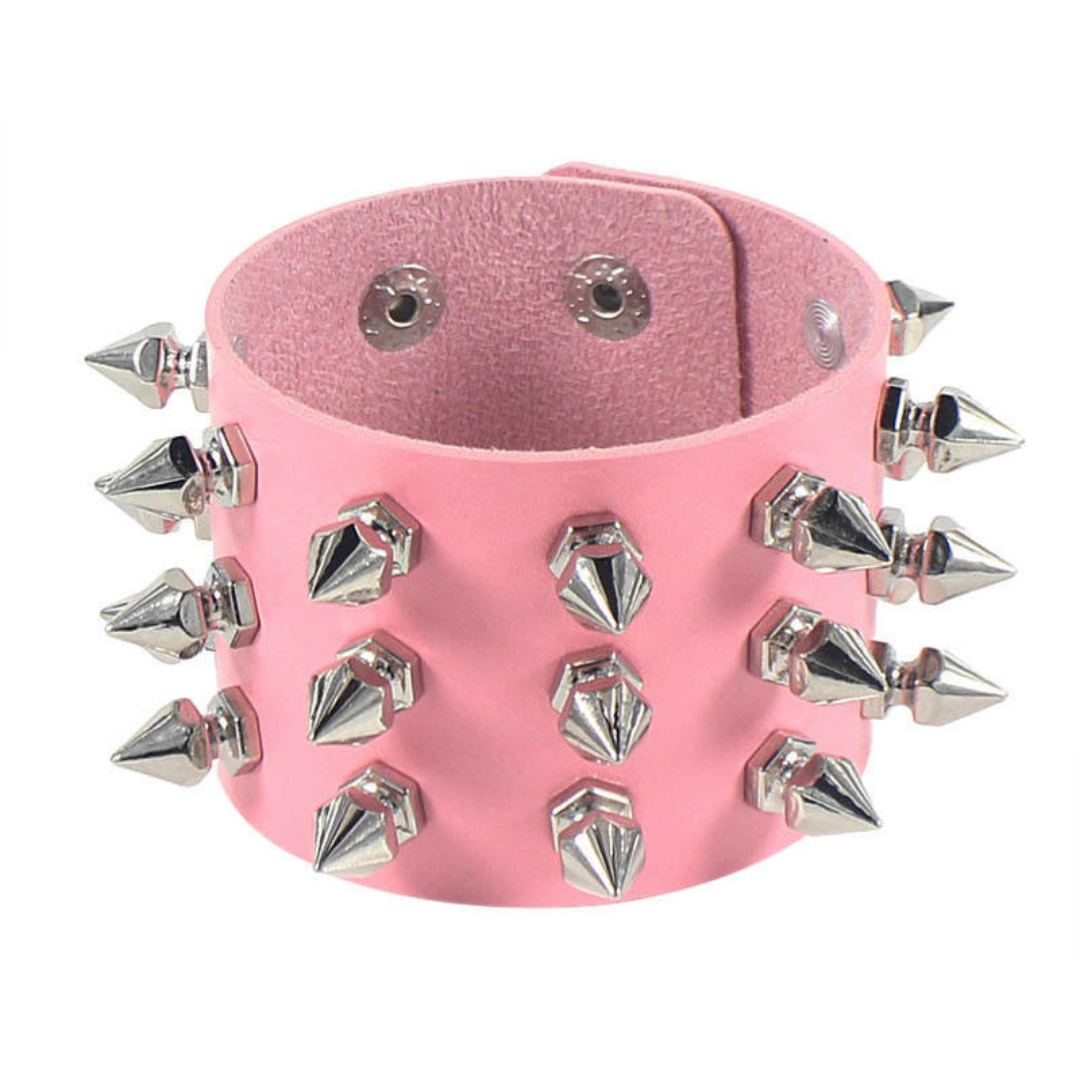 Goth Boy Leather Bracelet