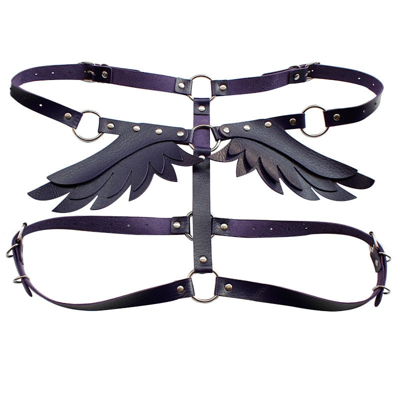 Angel Leather Harness - Femzai