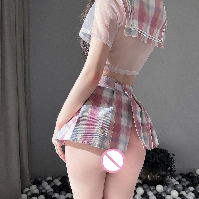 Pastel Mini Skirt Set