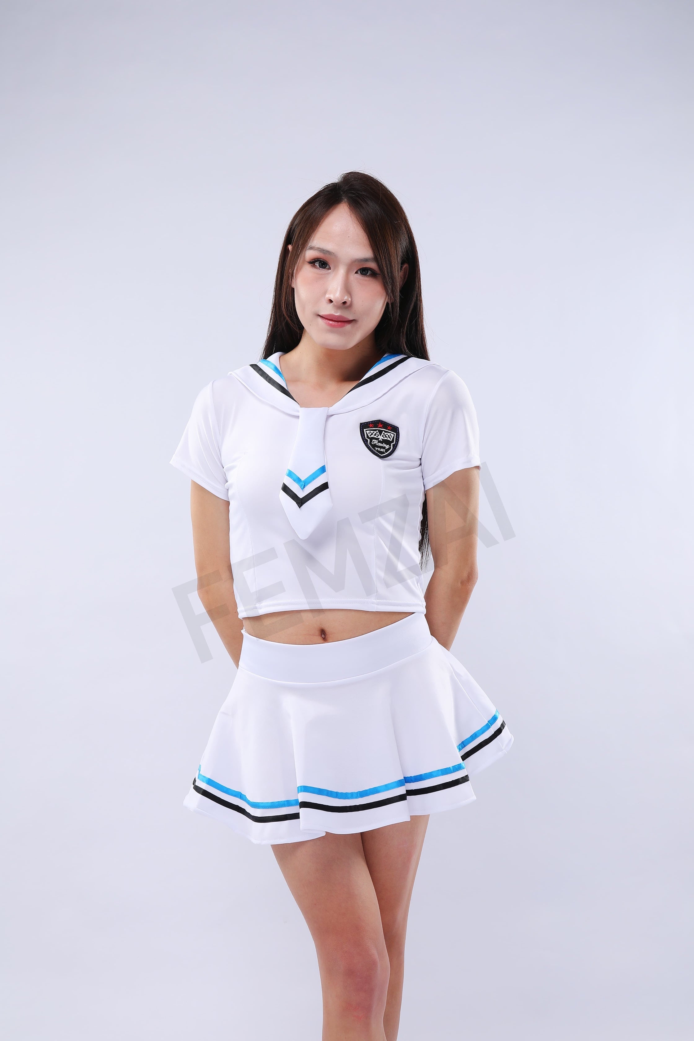 White Sailor Uniform Set