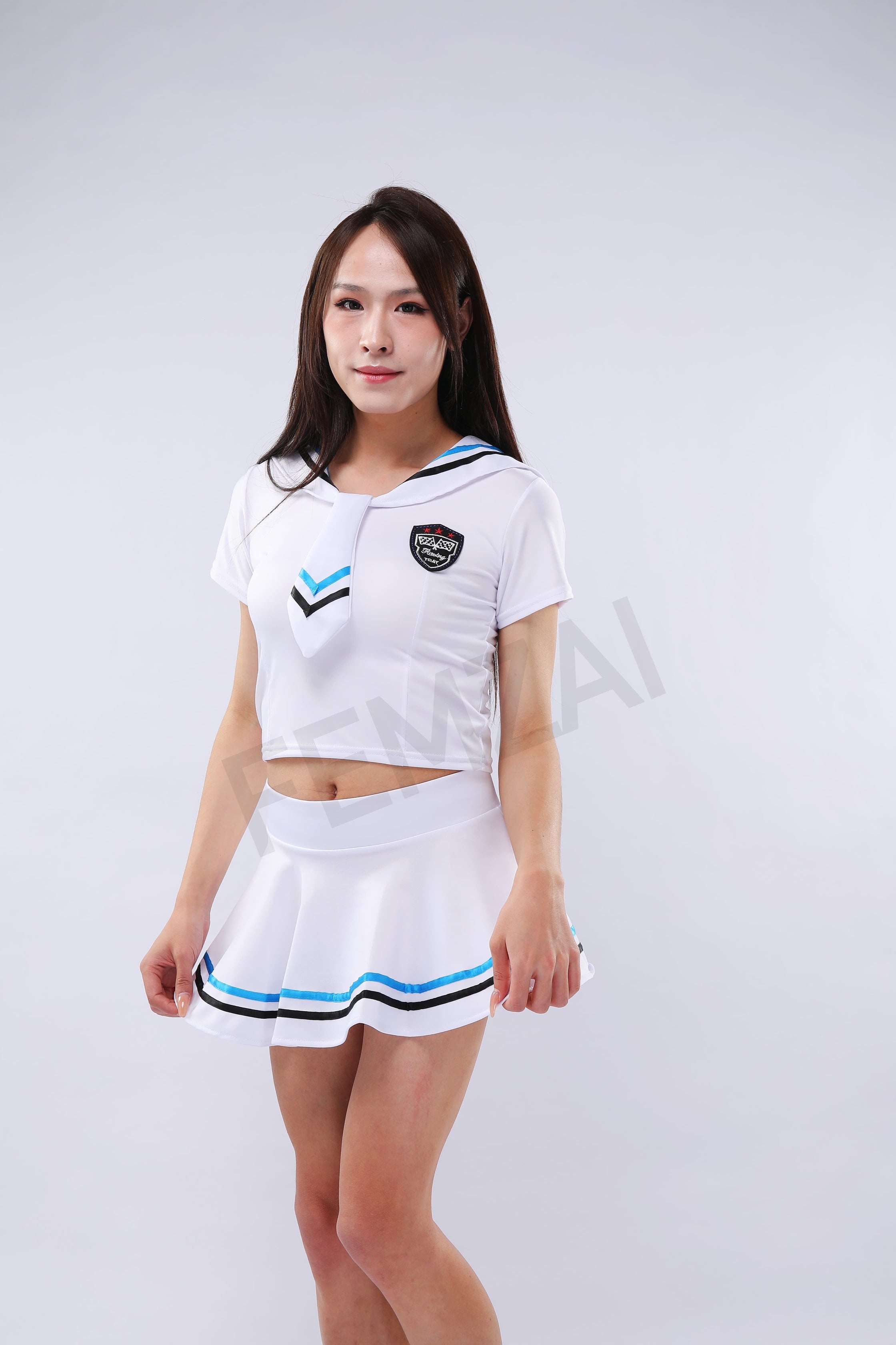 White Sailor Uniform Set