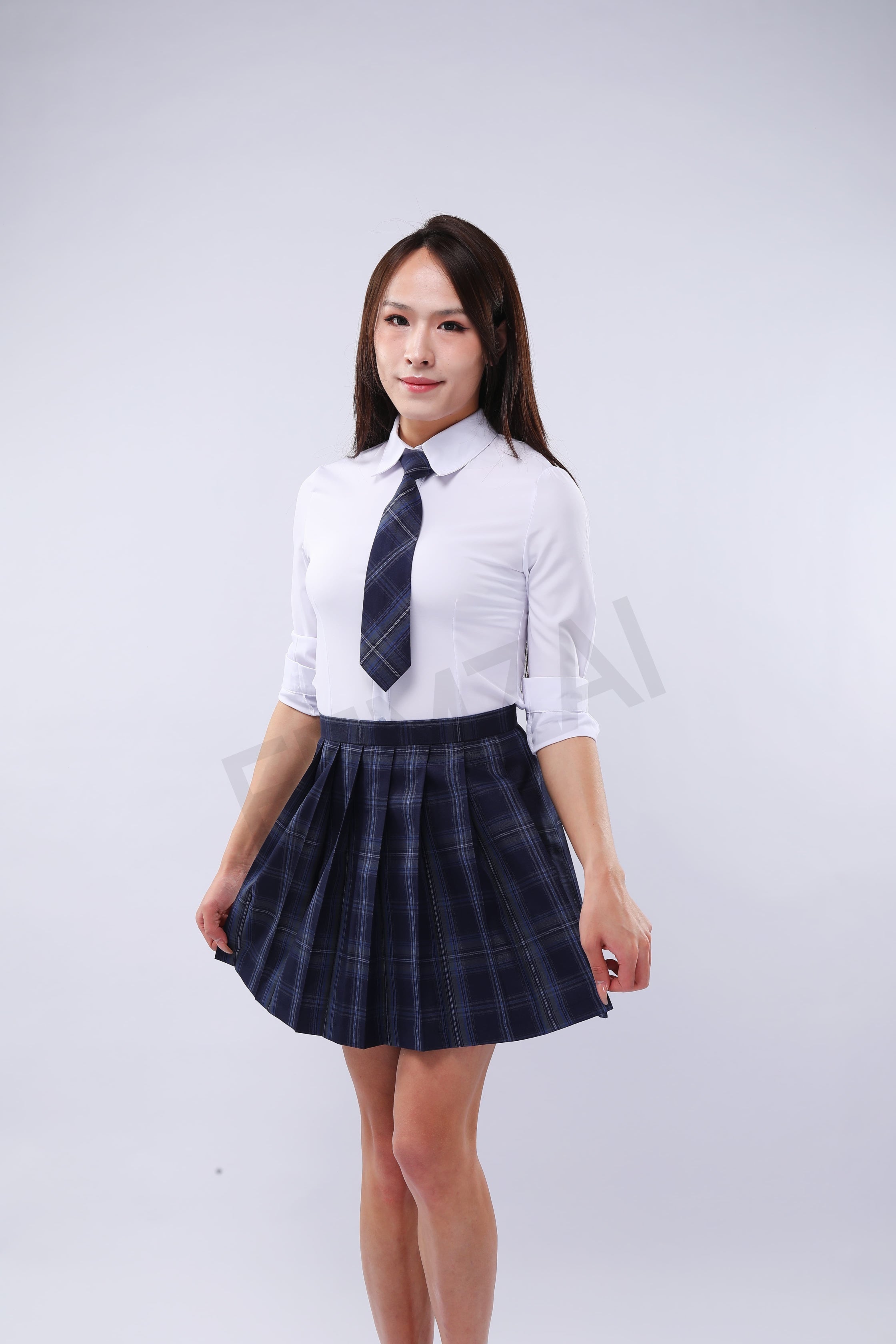 Femzai Gridded Skirts