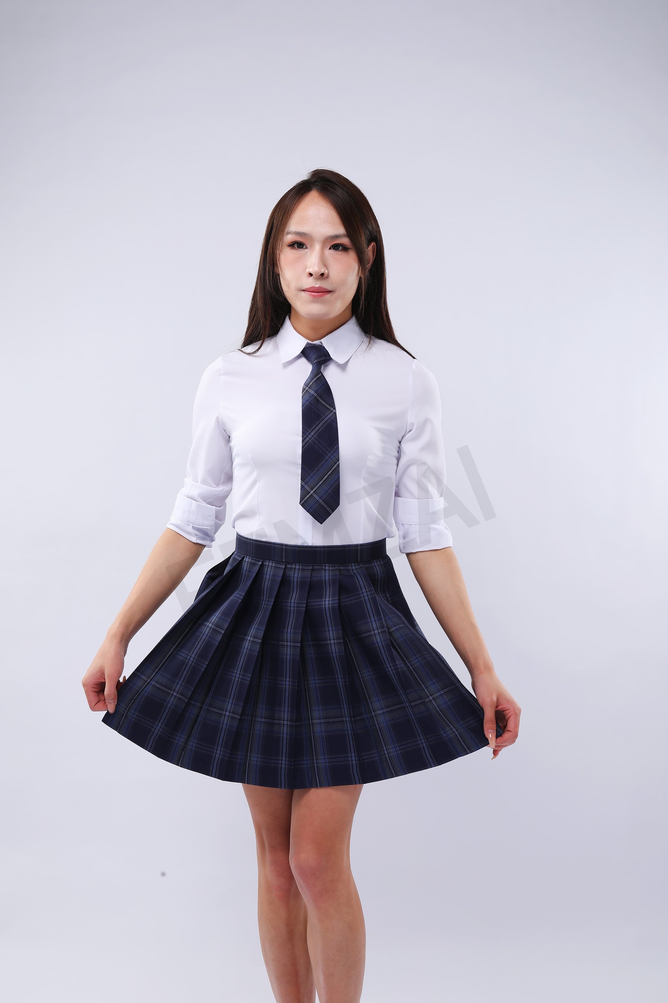 Femzai Gridded Skirts