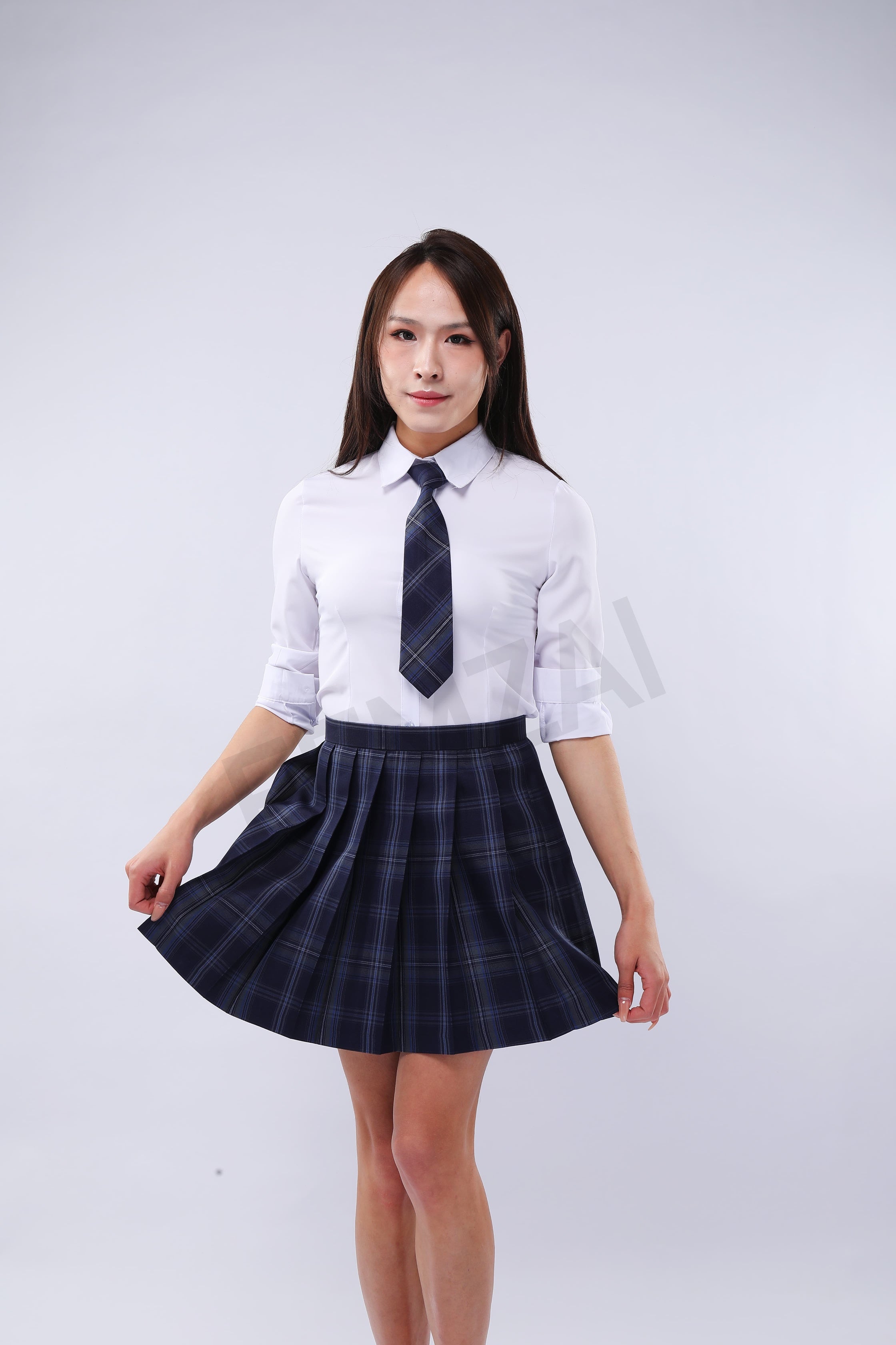 Femzai Gridded Skirts