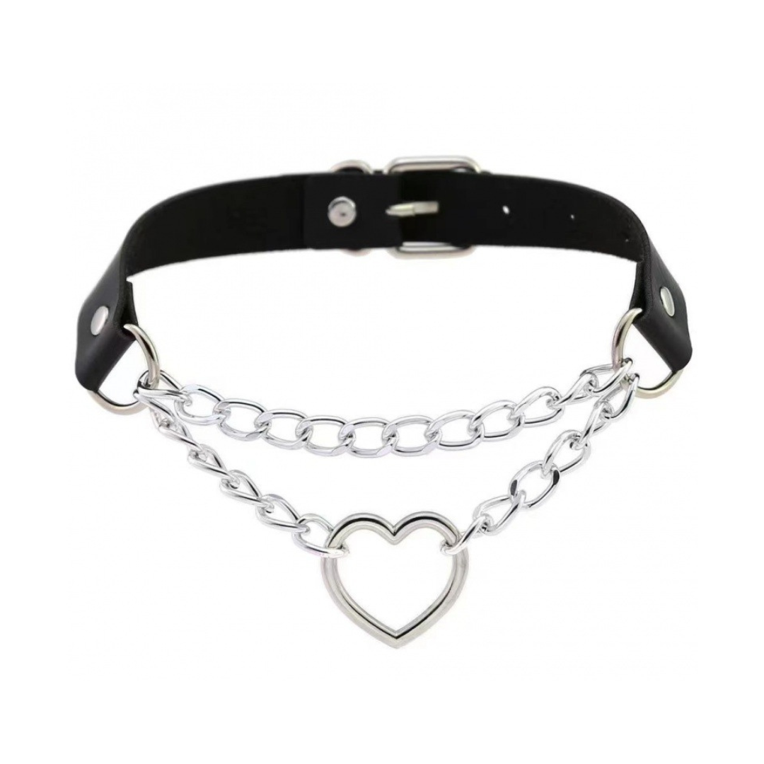 Goth Boy Leather Choker