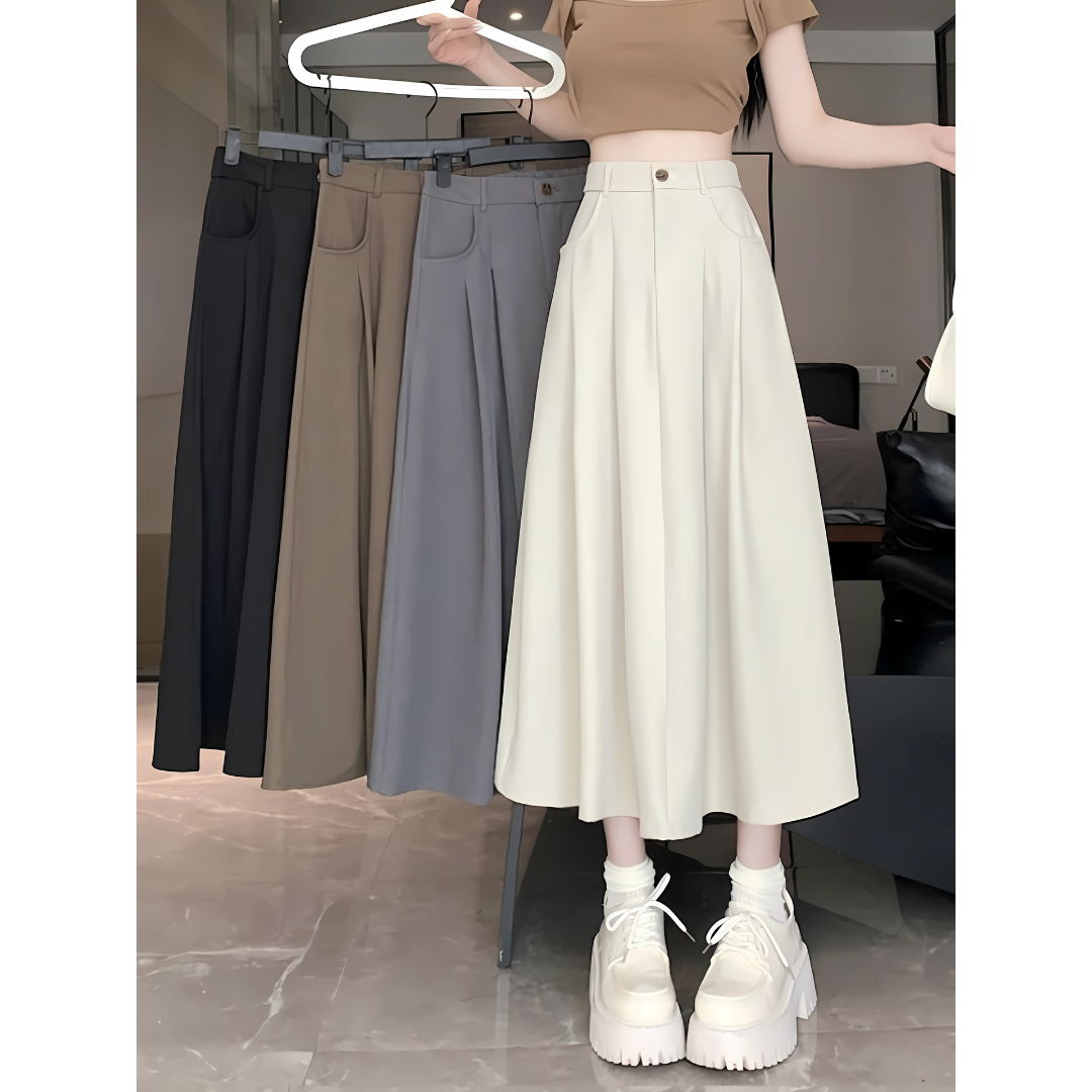 Minimalist Long Skirt