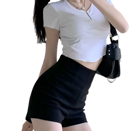 Black Booty Shorts - Femboy Clothing | Femzai