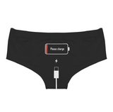 "Please Charge" Cotton Panties