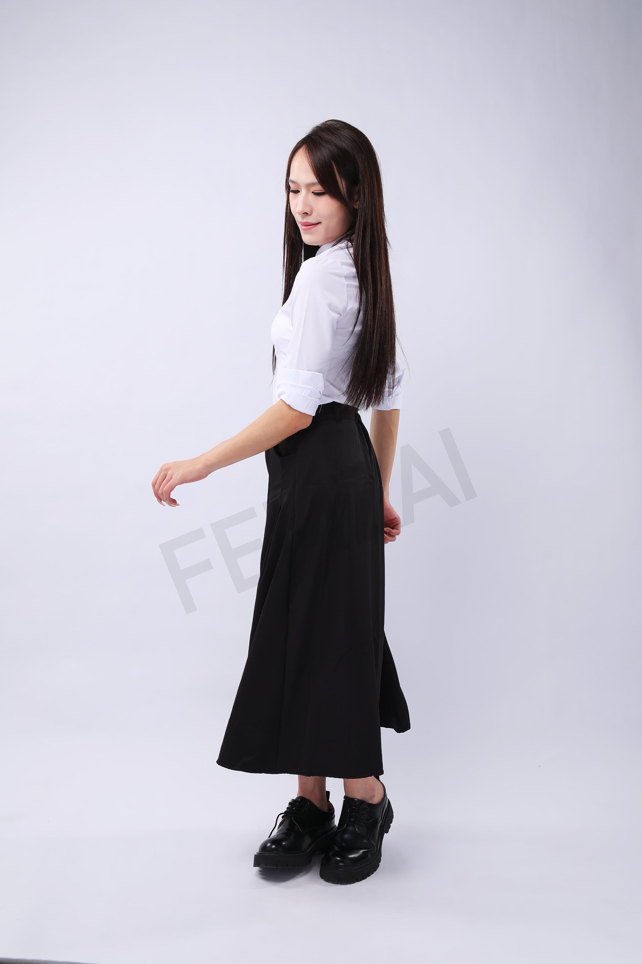 Minimalist Long Skirt