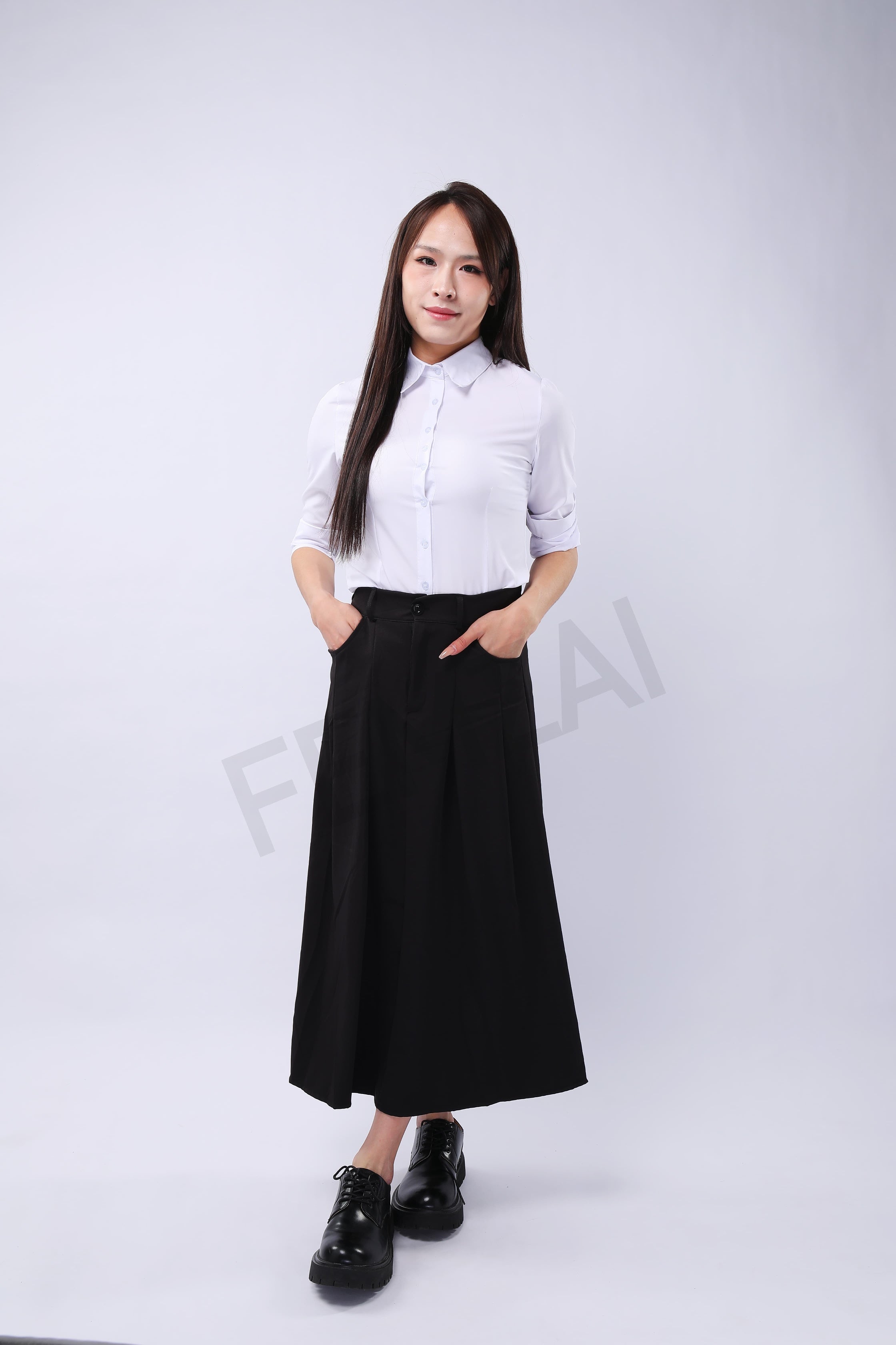 Minimalist Long Skirt