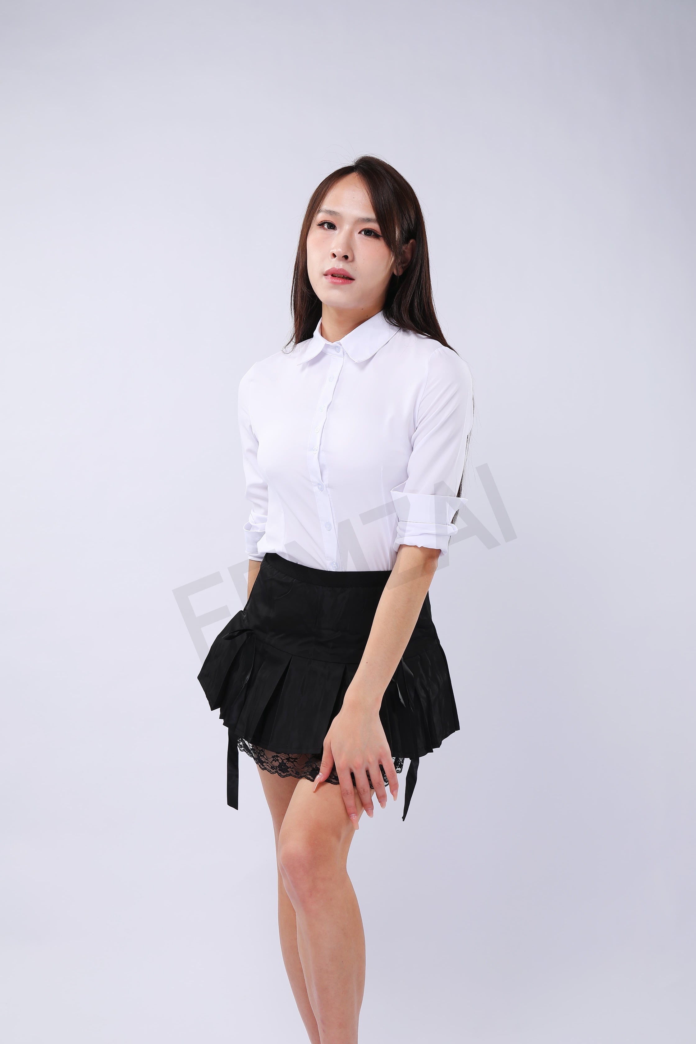 Bowknot & Lace Skirt