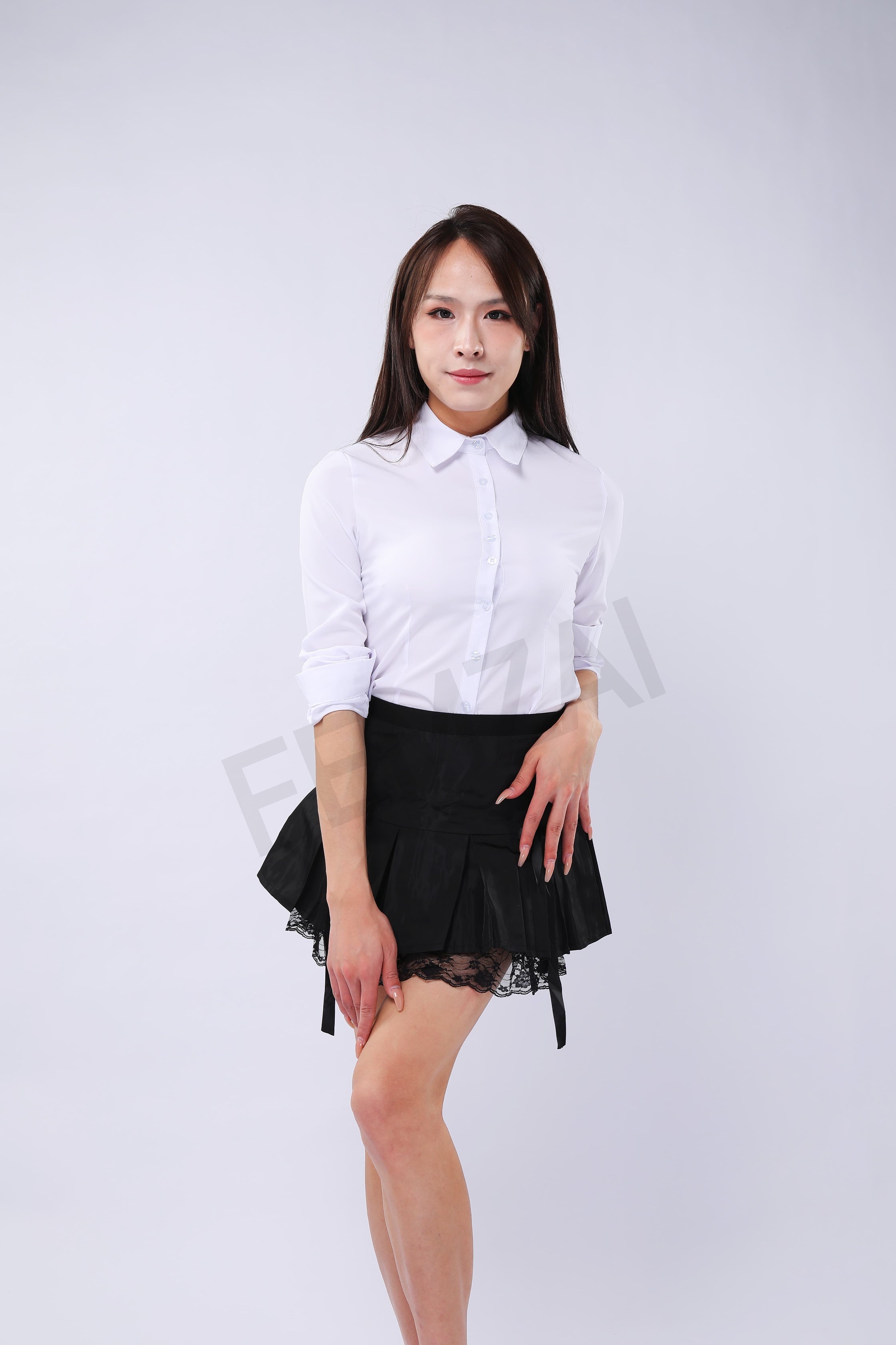 Bowknot & Lace Skirt