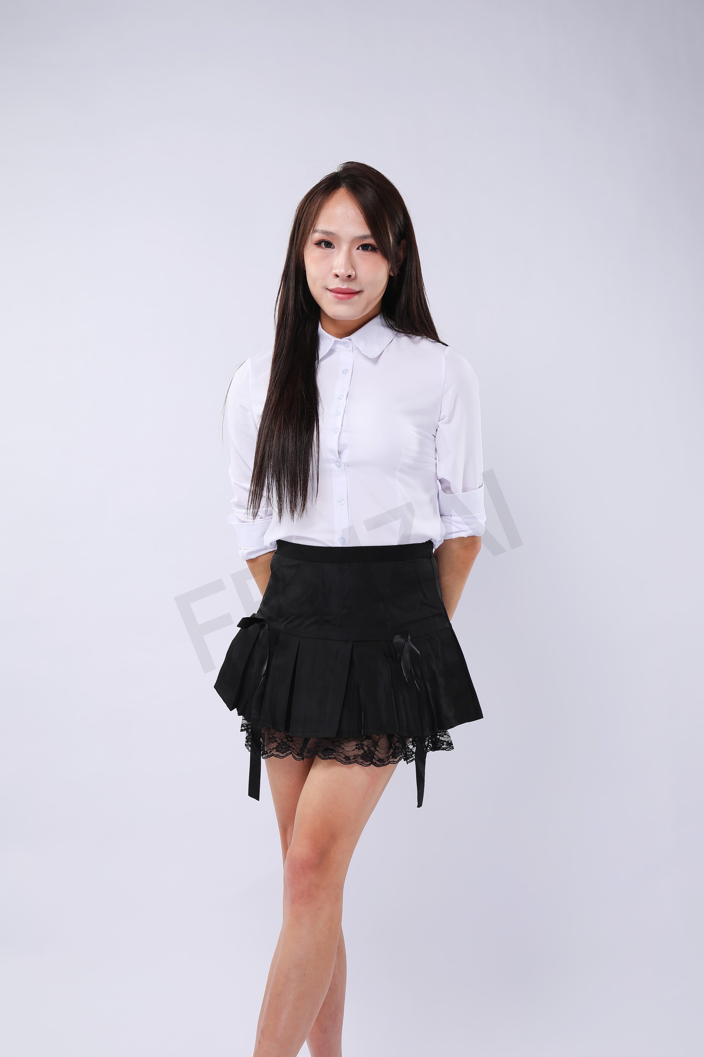 Bowknot & Lace Skirt