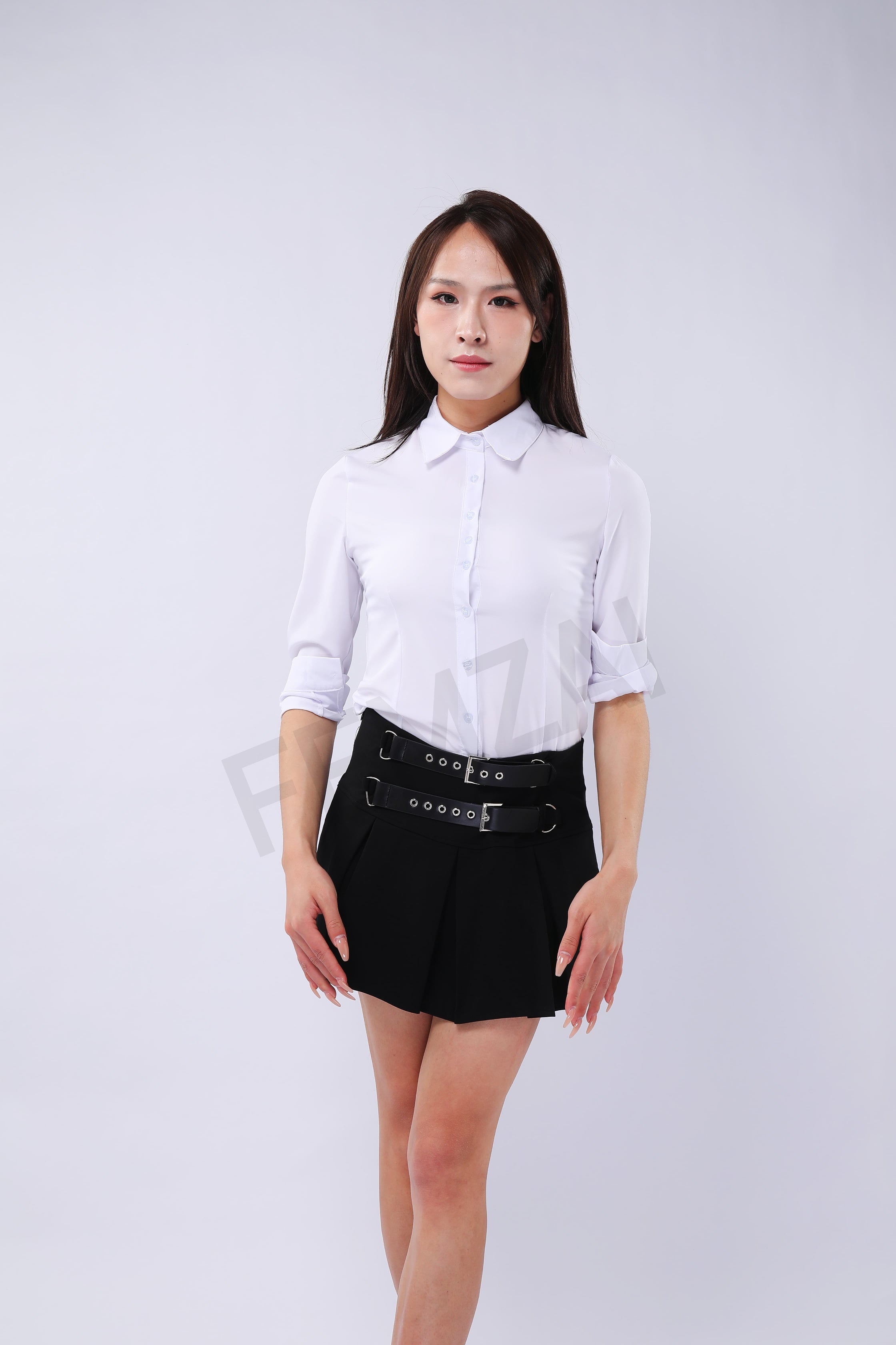 Punk Skirt w/ Leather Belt