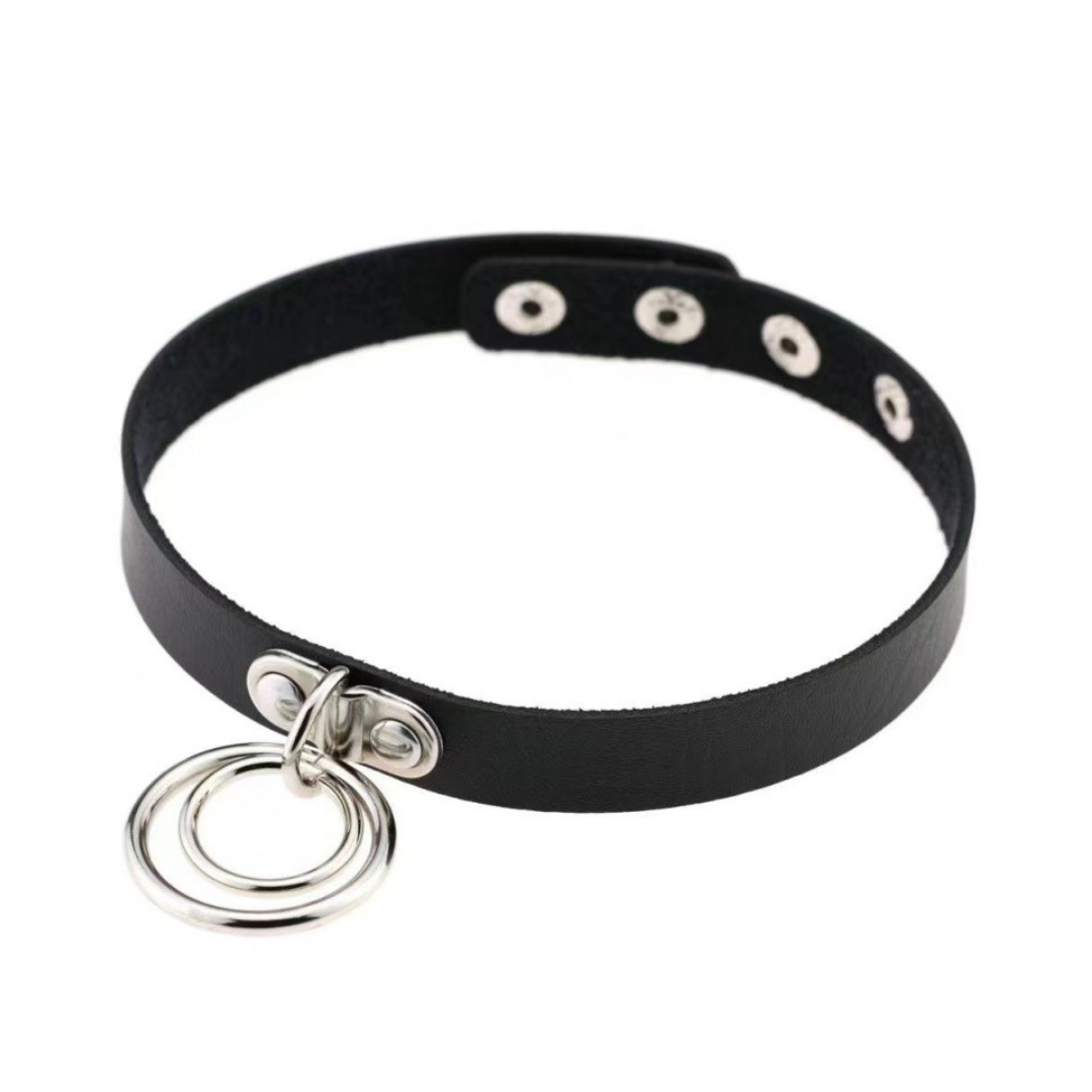 Goth Boy Leather Choker