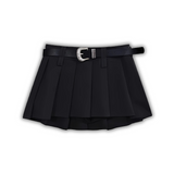 Chic High-Waist Pleated Skirt