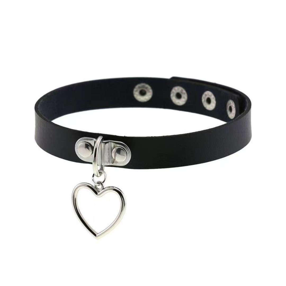 Goth Boy Leather Choker