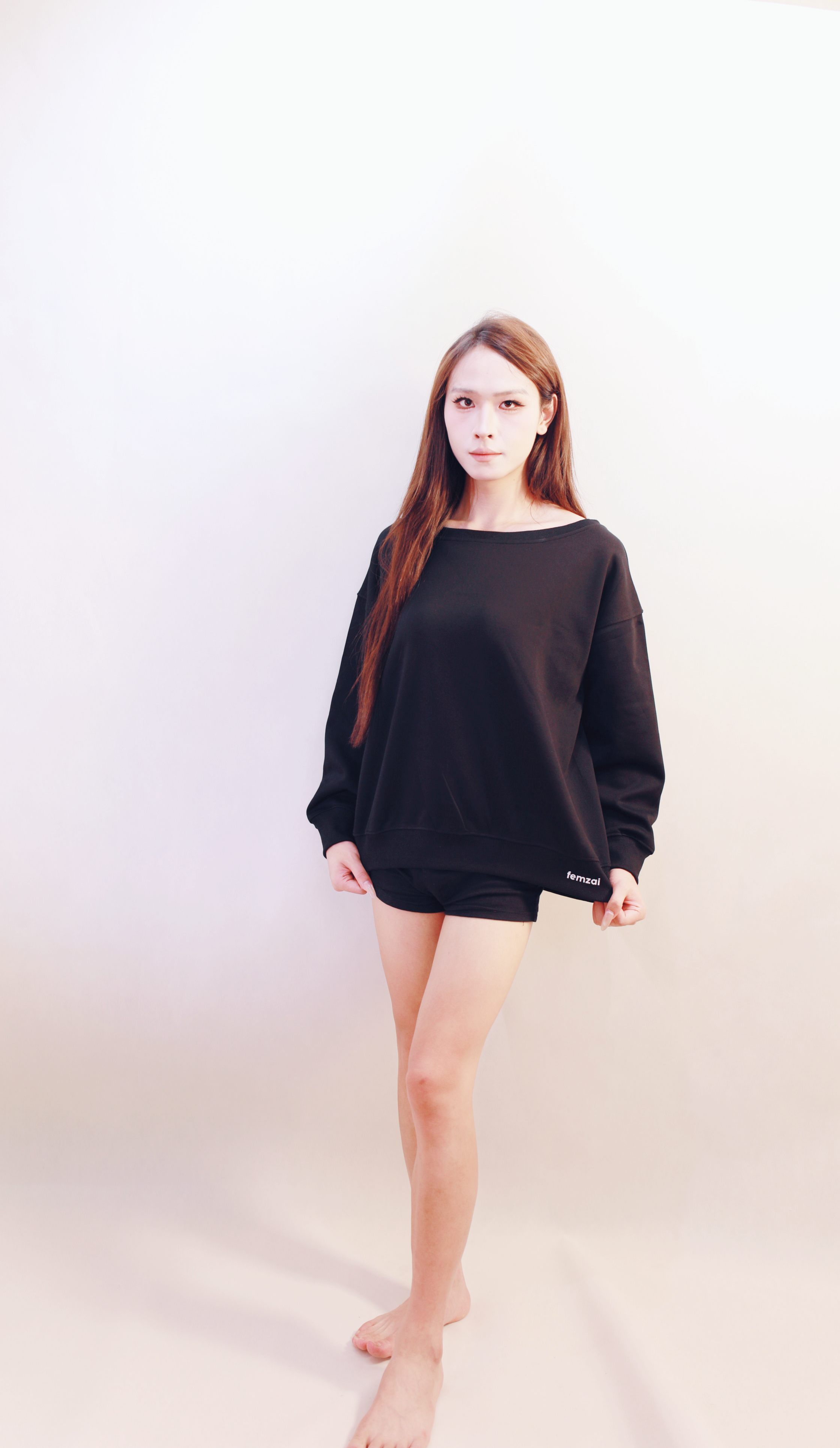 Lunar Catboy Off-Shoulder